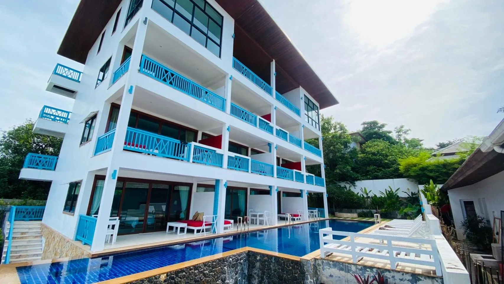 Property building in Samui Mekkala Seaview