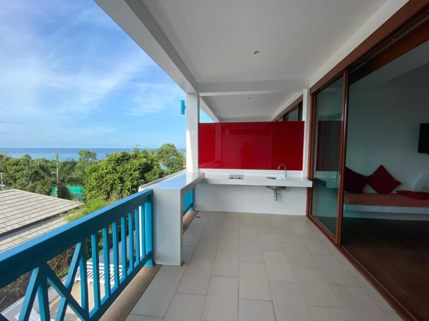Balcony/Terrace in Samui Mekkala Seaview