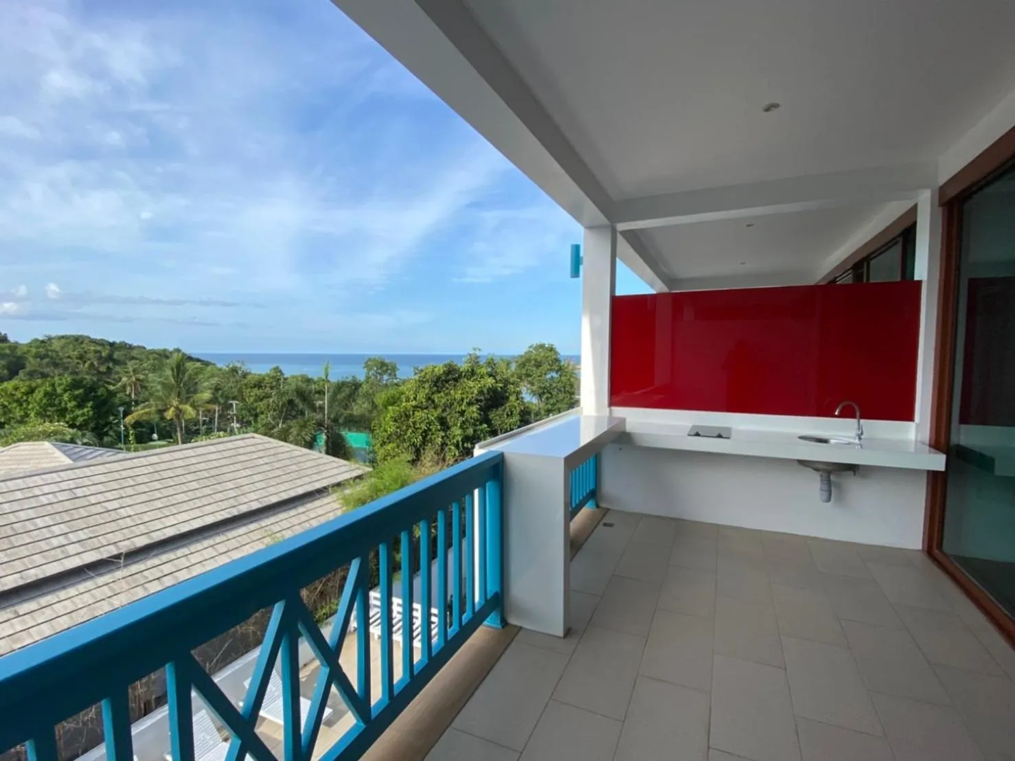 Balcony/Terrace in Samui Mekkala Seaview
