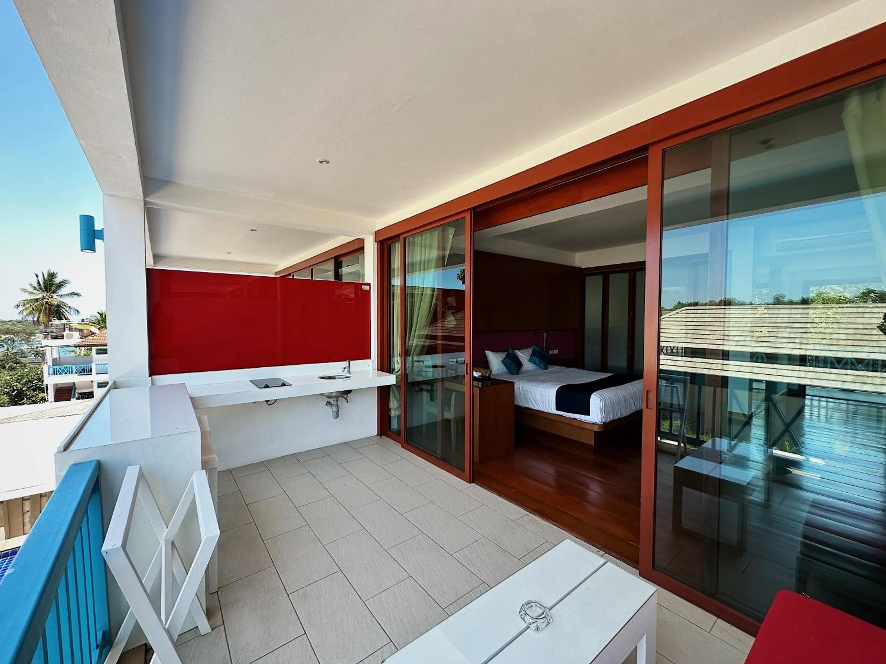 Natural landscape, Bed in Samui Mekkala Seaview