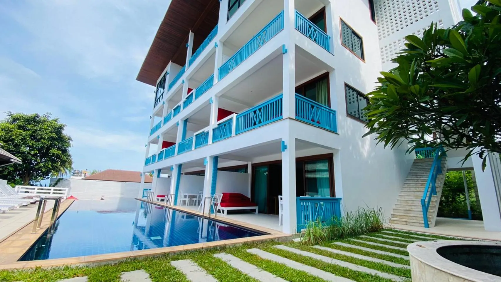 Property building in Samui Mekkala Seaview