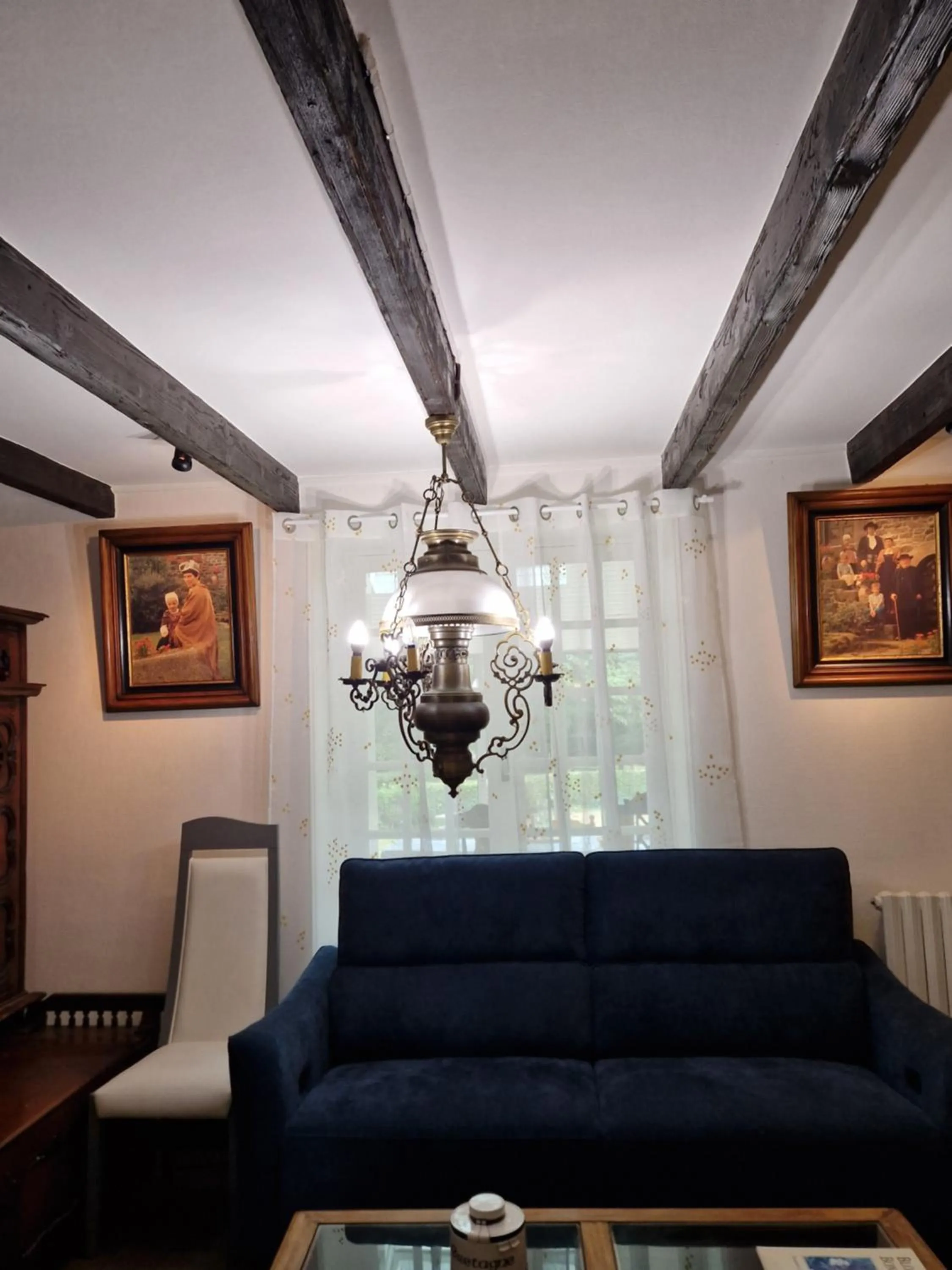 Living room in ty dreux entre terre et mer