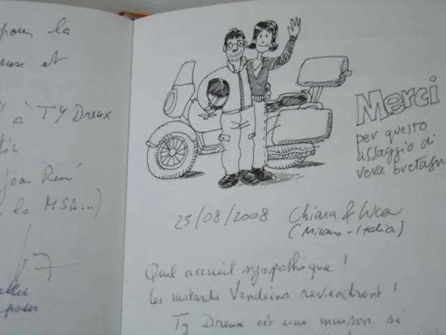 Guests in ty dreux entre terre et mer