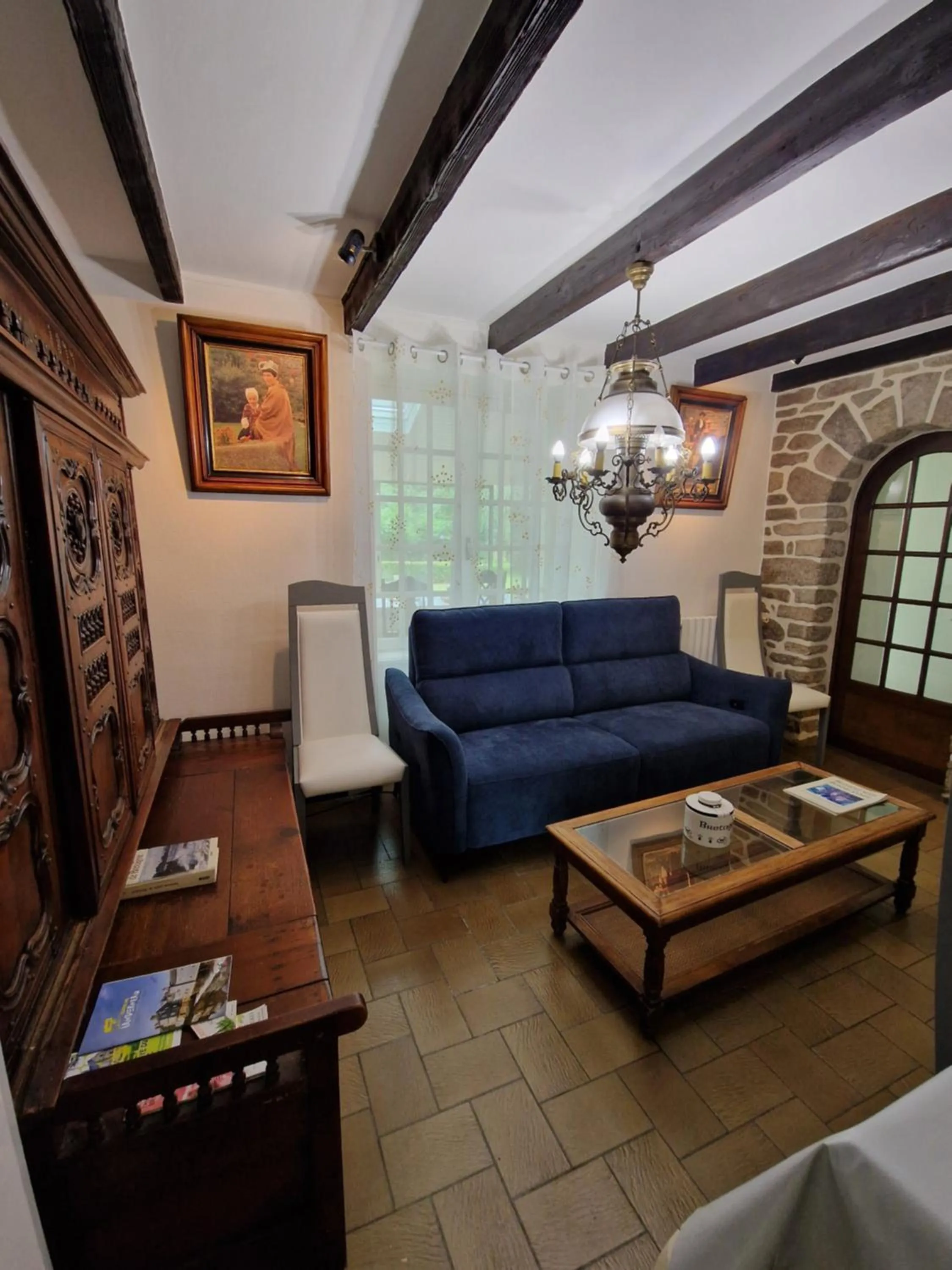 Living room in ty dreux entre terre et mer