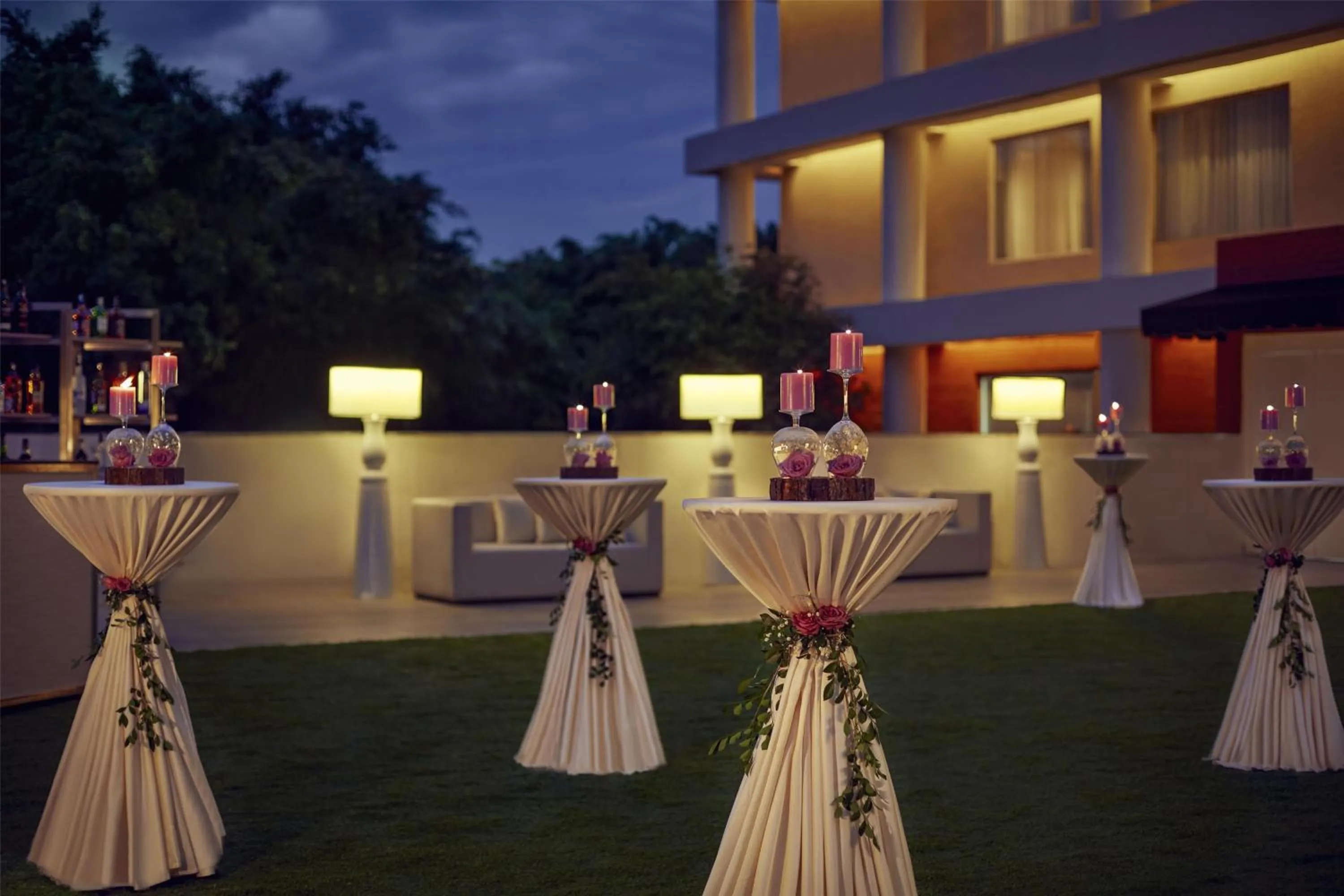 Patio in Hyatt Centric Sector17 Chandigarh
