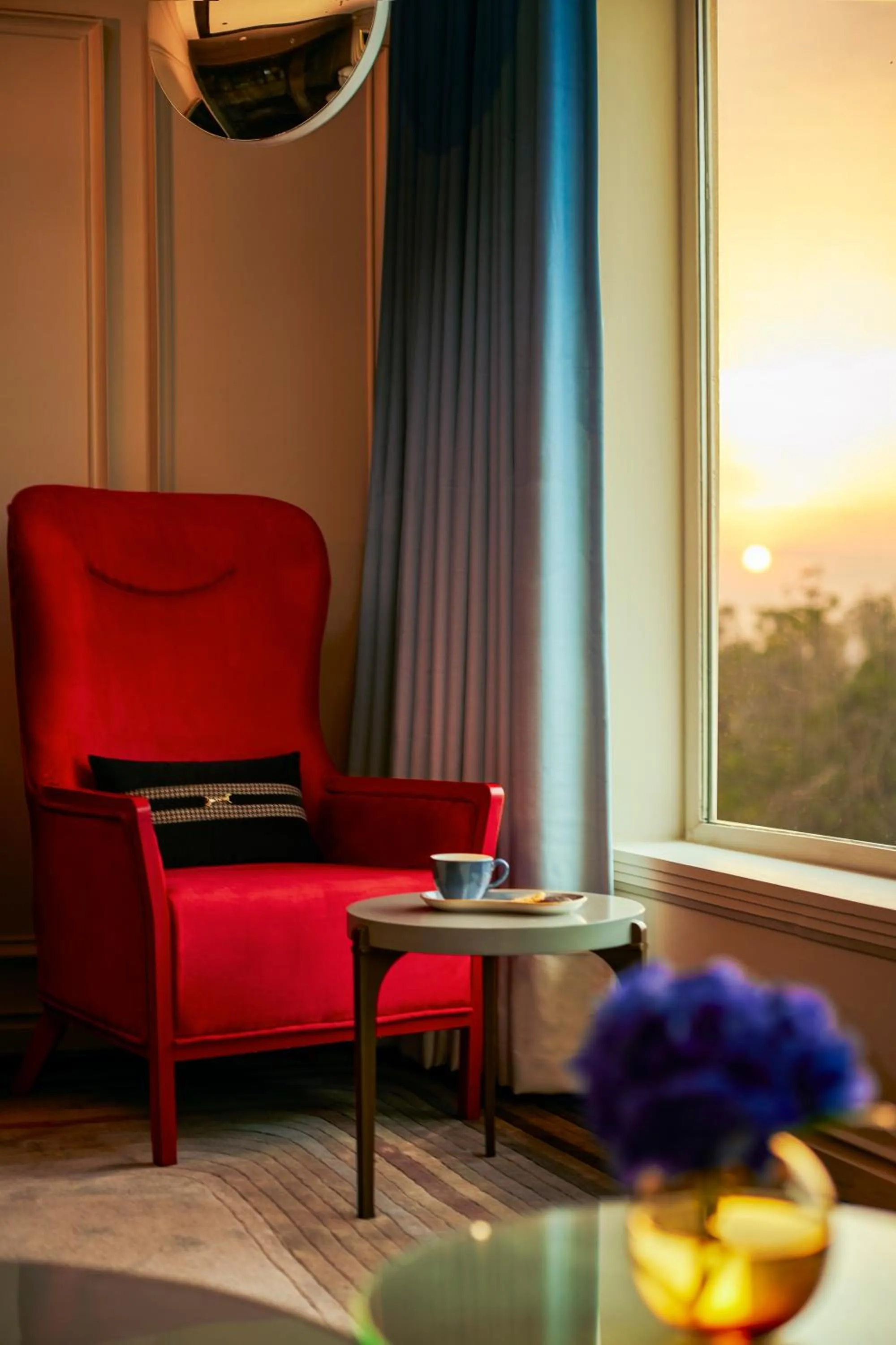 Living room in Hyatt Centric Sector17 Chandigarh