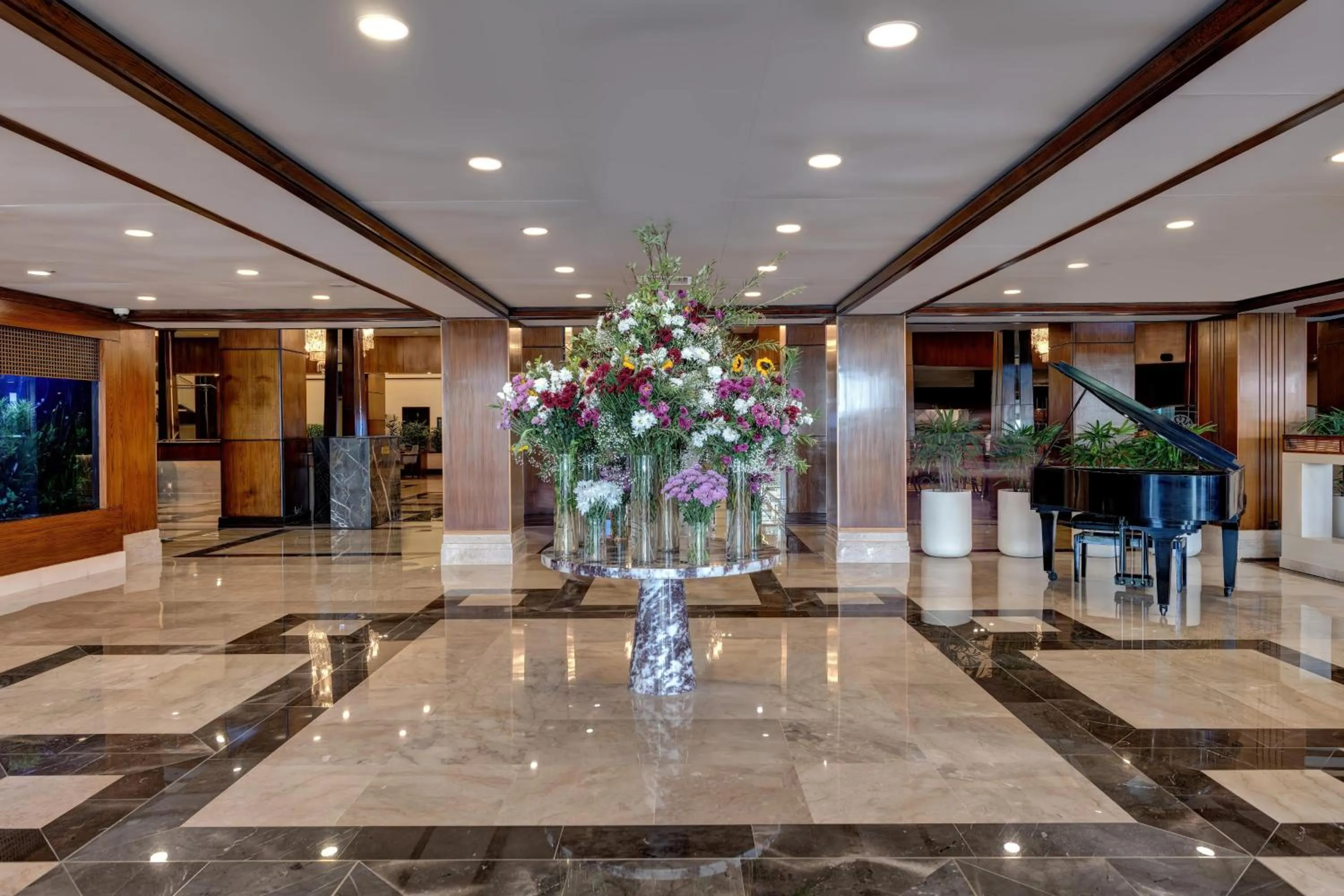 Lobby or reception in Islamabad Marriott Hotel