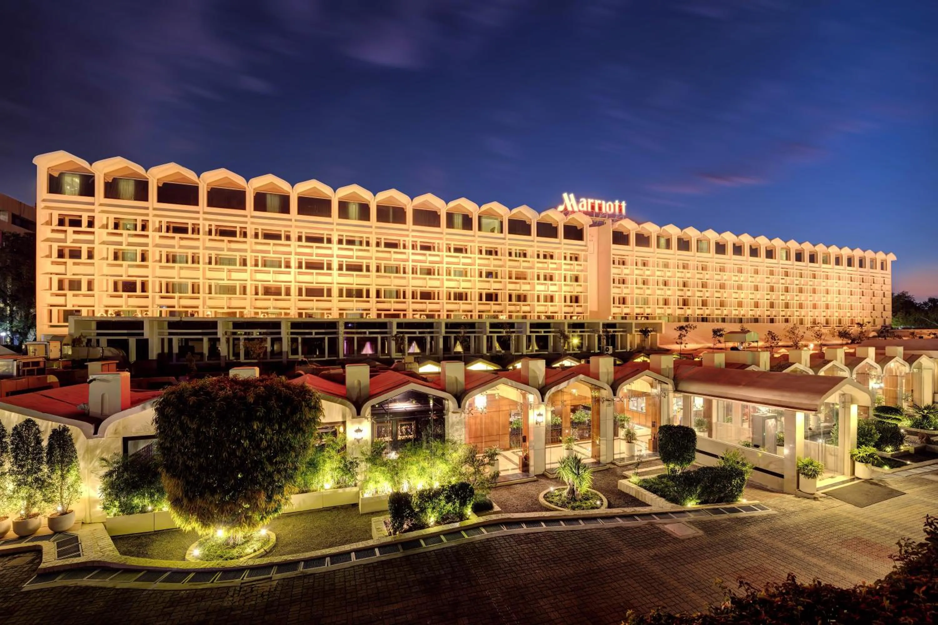 Property building in Islamabad Marriott Hotel