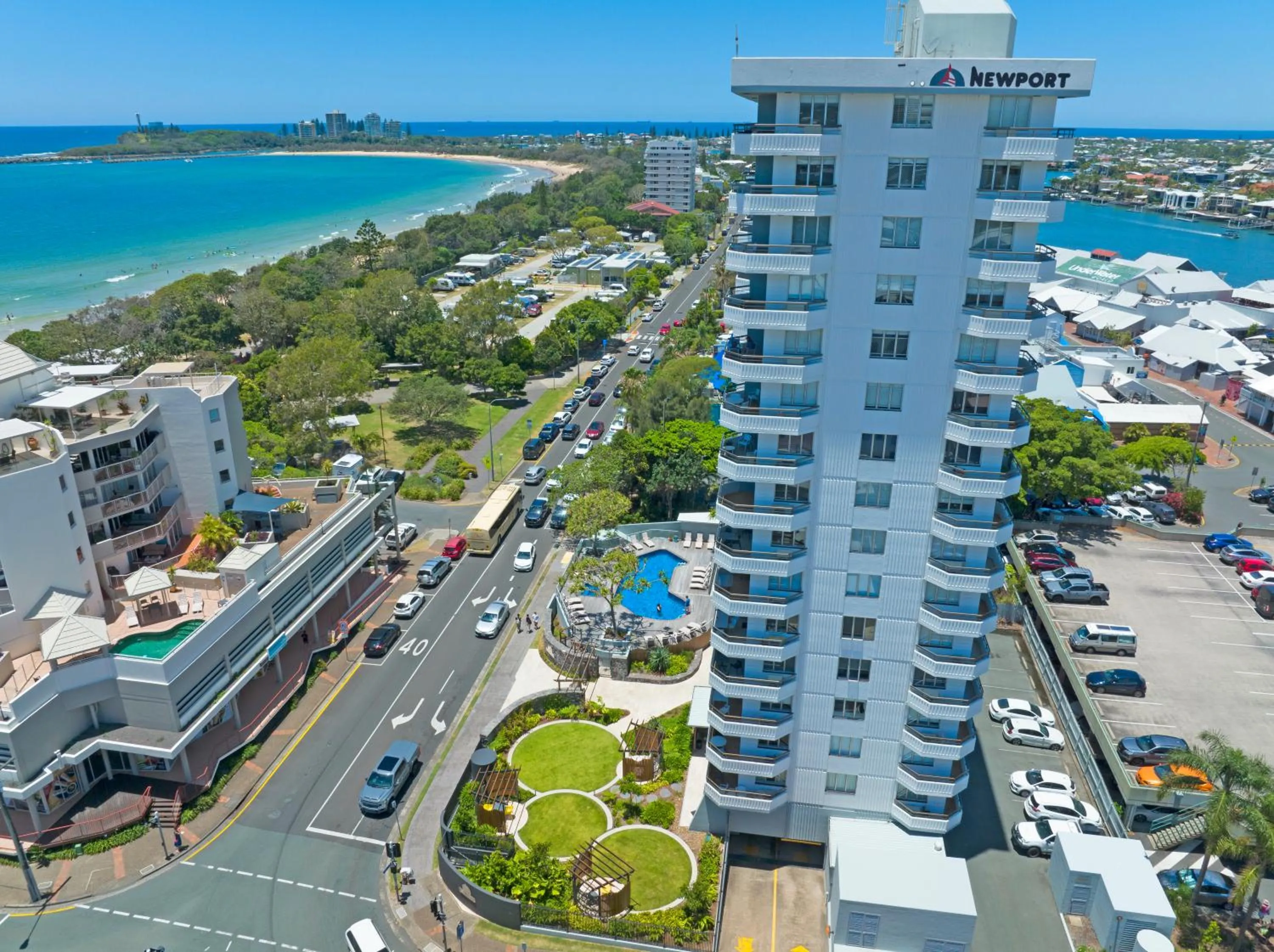 Property building in Newport Mooloolaba Apartments