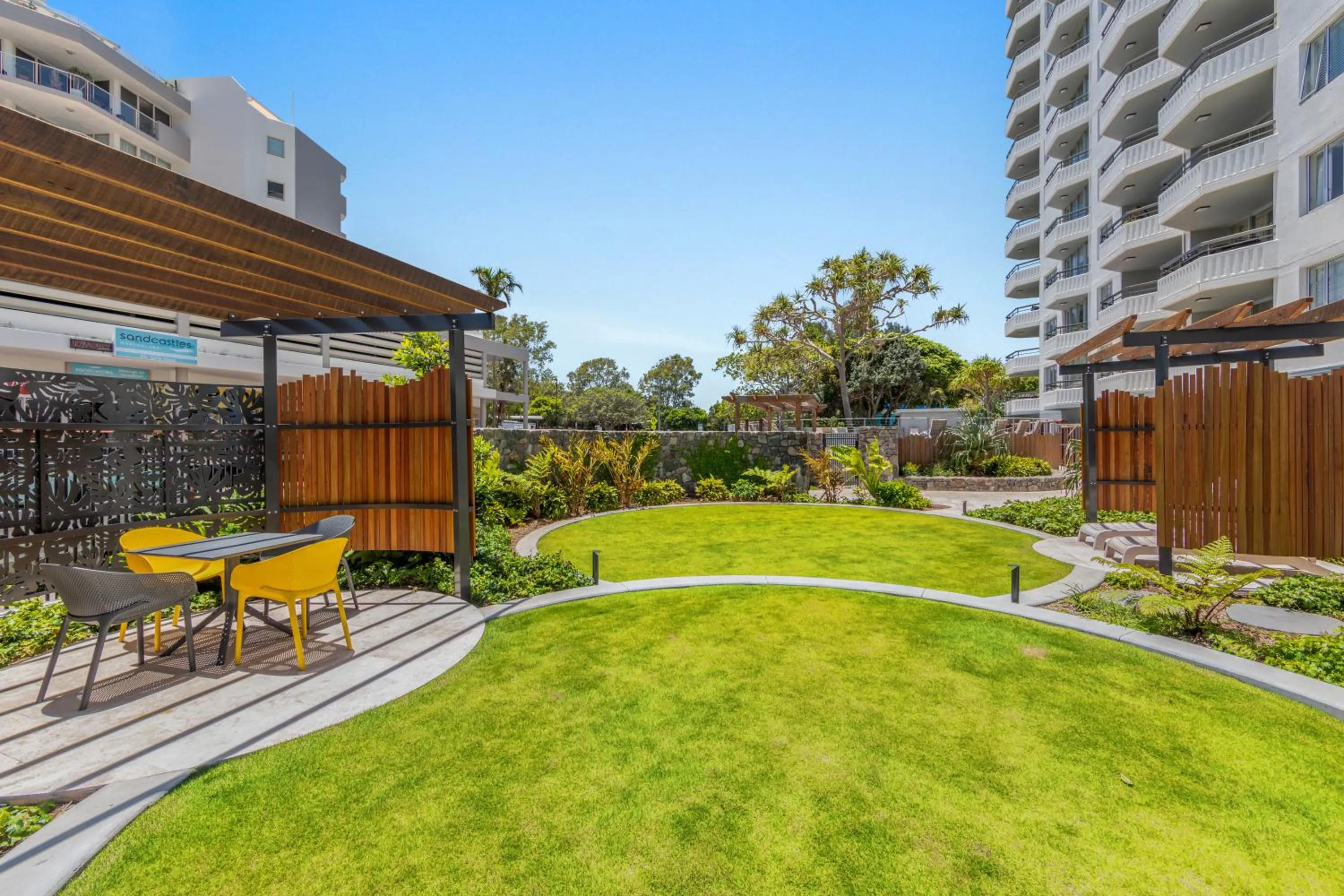 Garden in Newport Mooloolaba Apartments