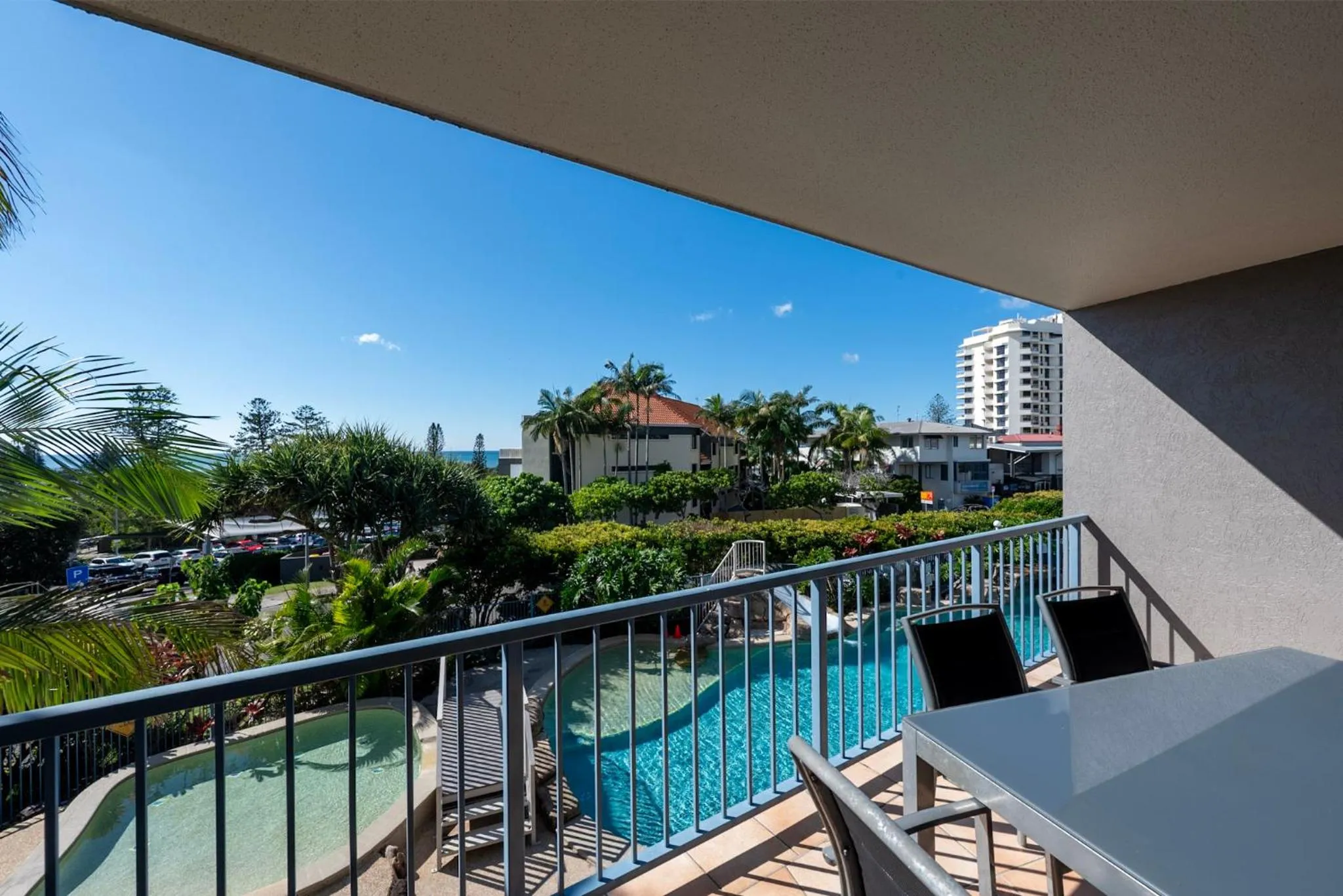 Patio in Endless Summer Resort