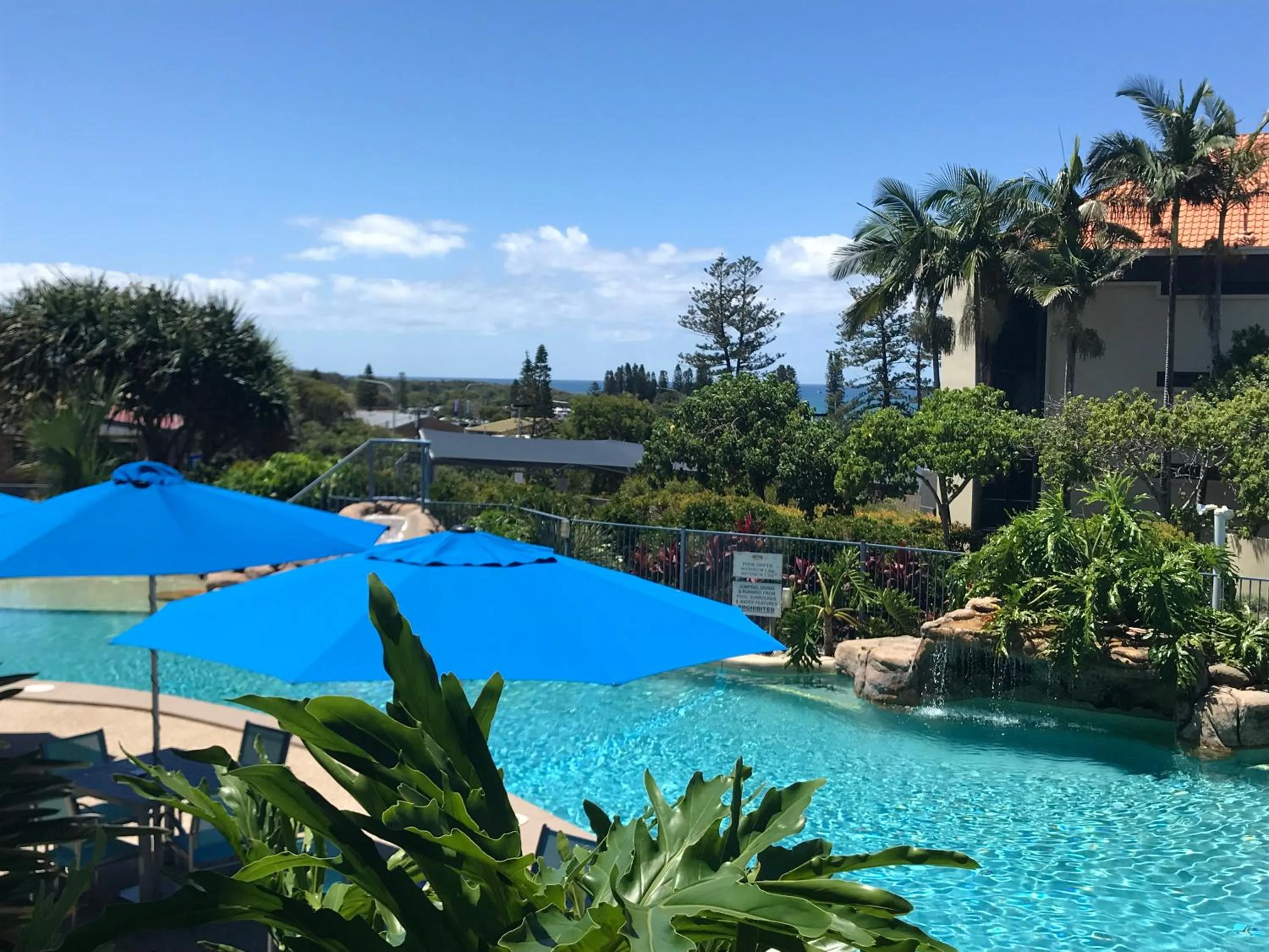 Pool view in Endless Summer Resort
