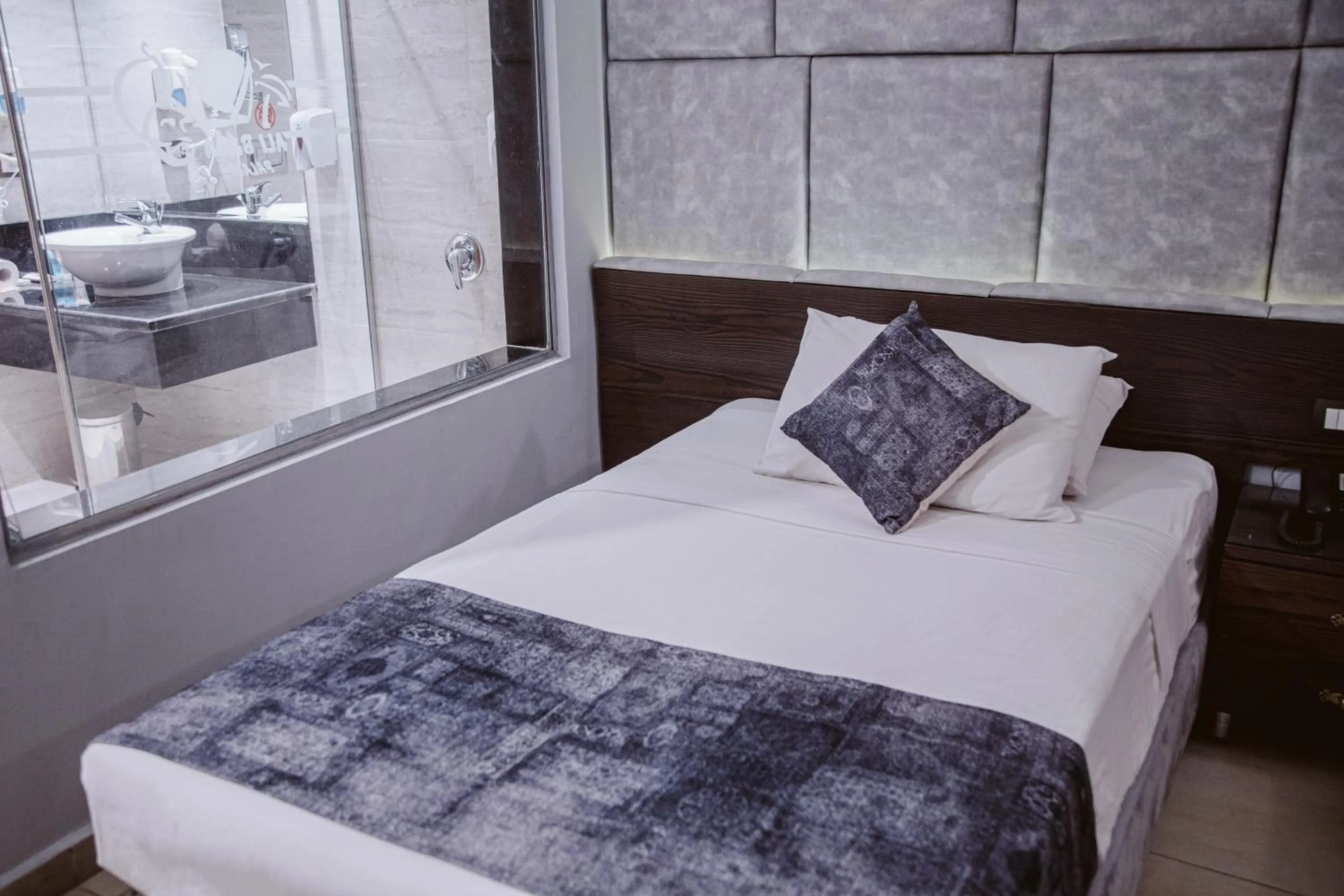 Bed in Ali Baba Palace Resort