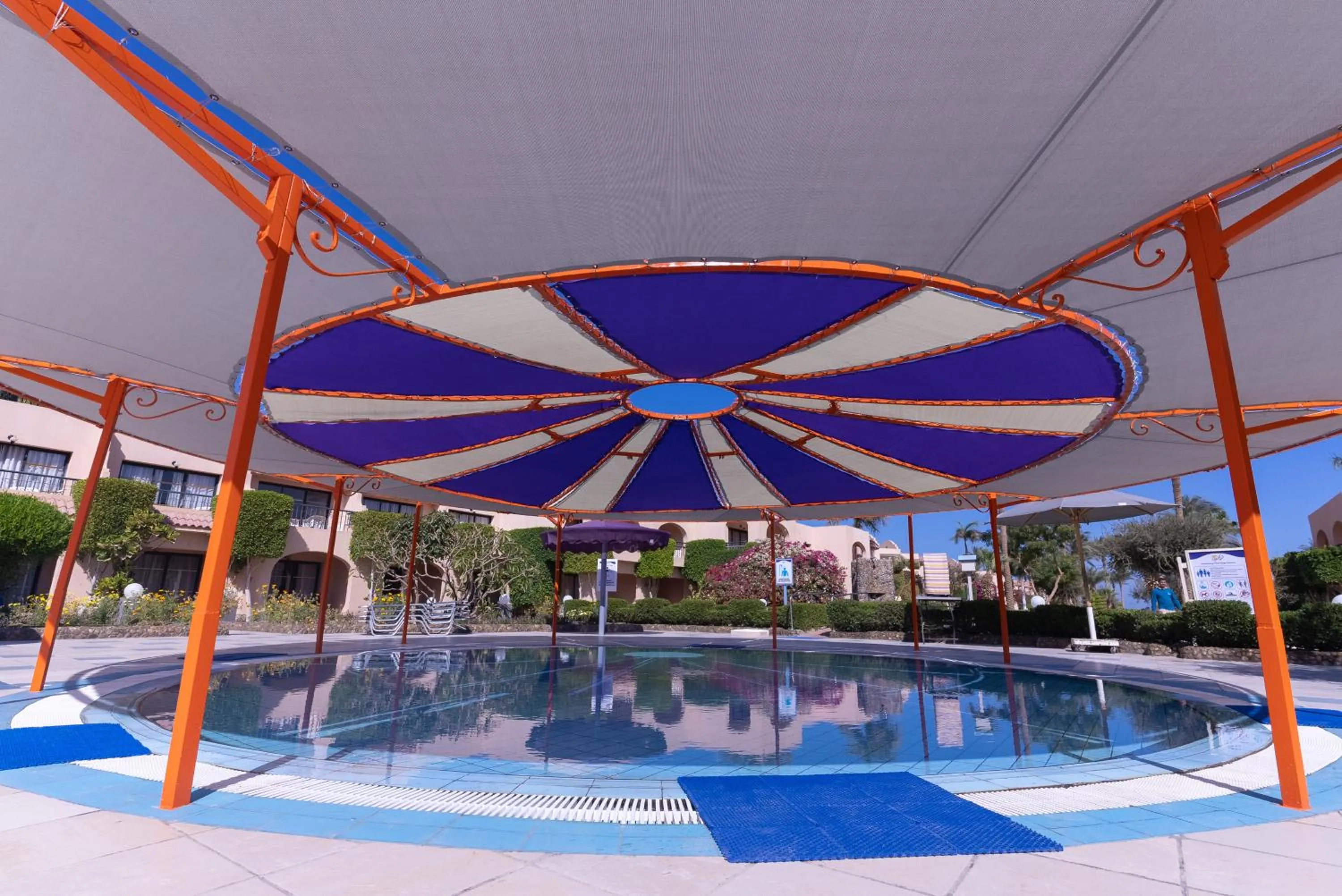 Pool view in Ali Baba Palace Resort