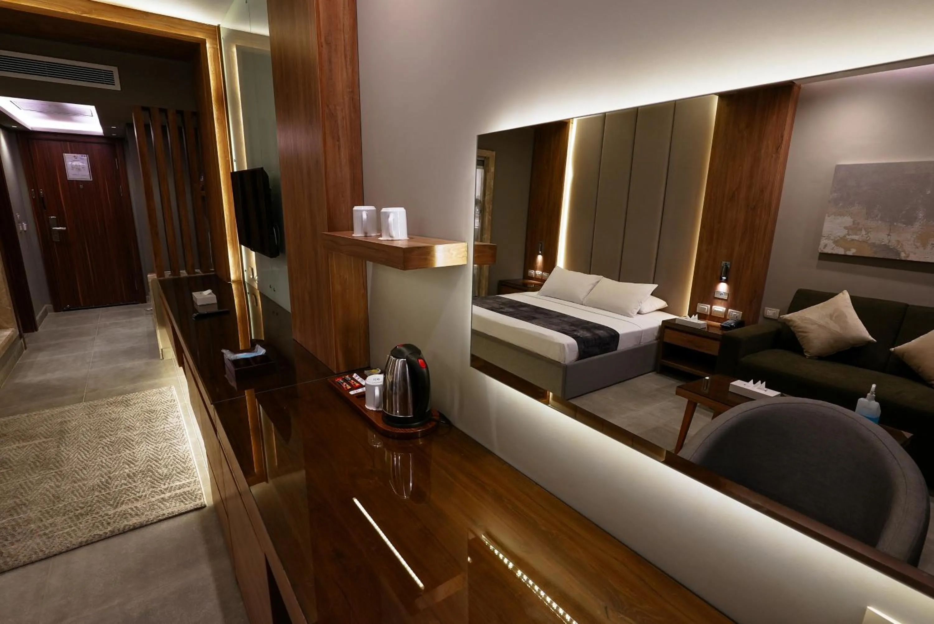 TV and multimedia, Bed in Ali Baba Palace Resort