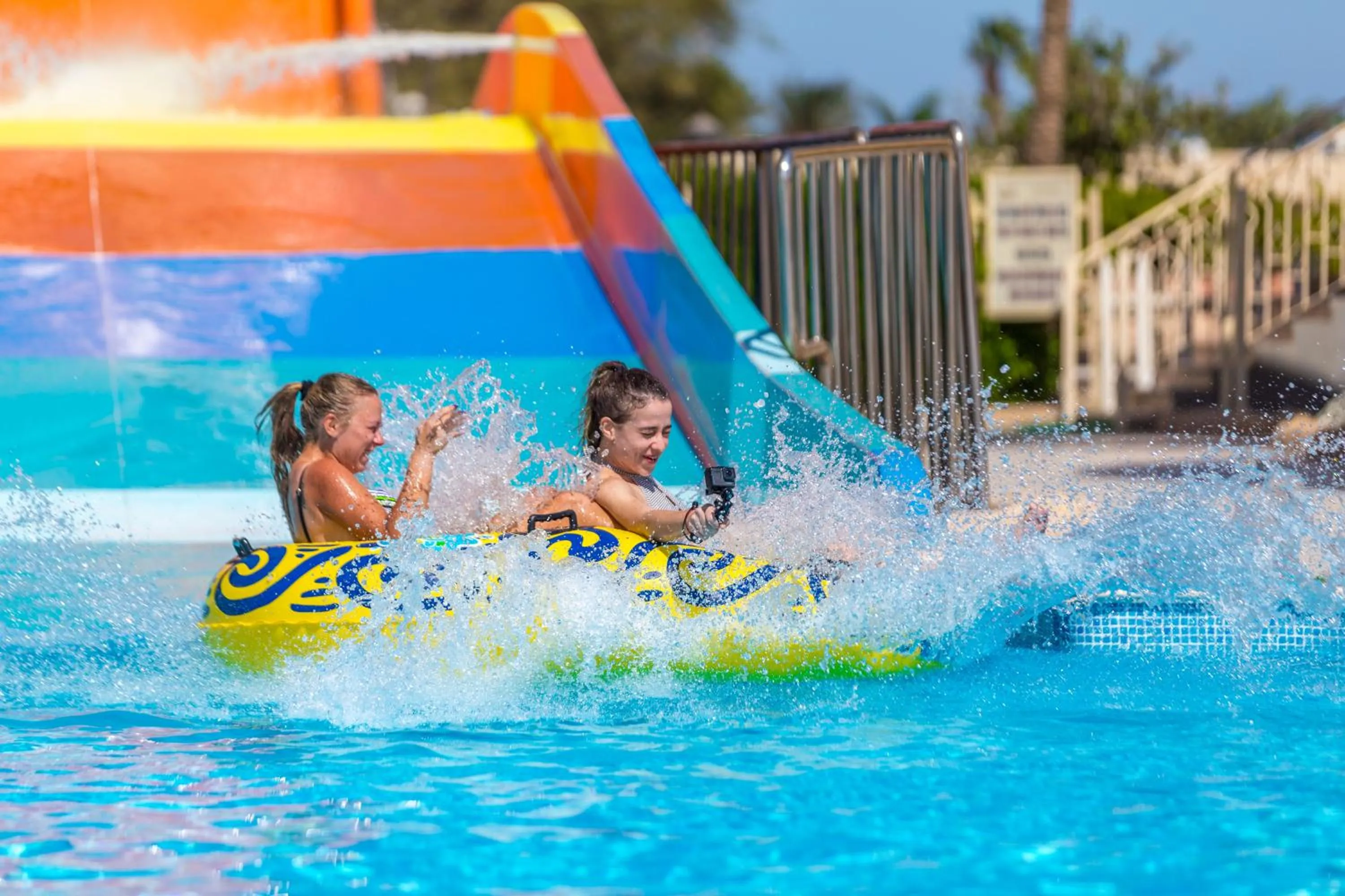 Aqua park in Ali Baba Palace Resort