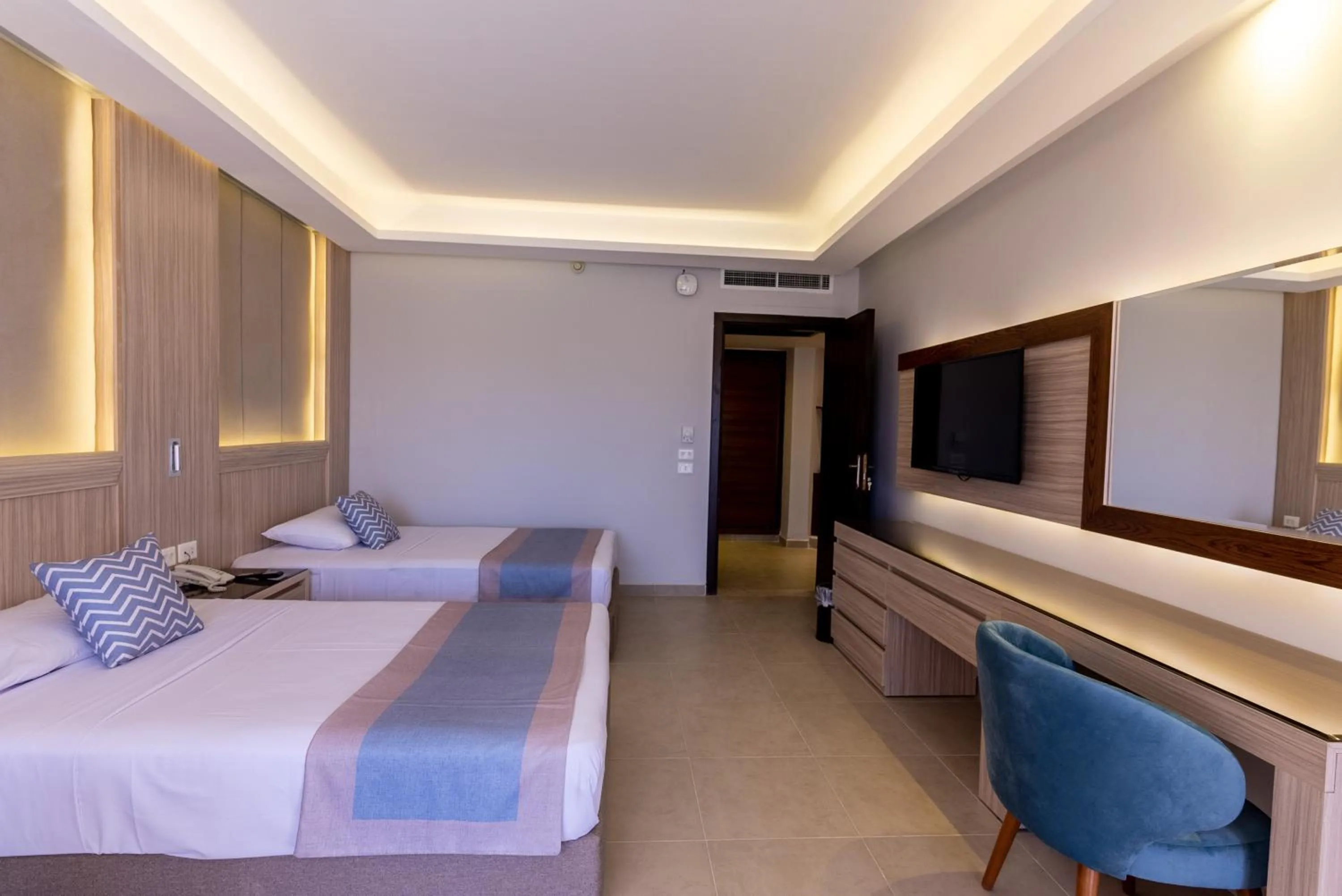 TV and multimedia, Bed in Ali Baba Palace Resort