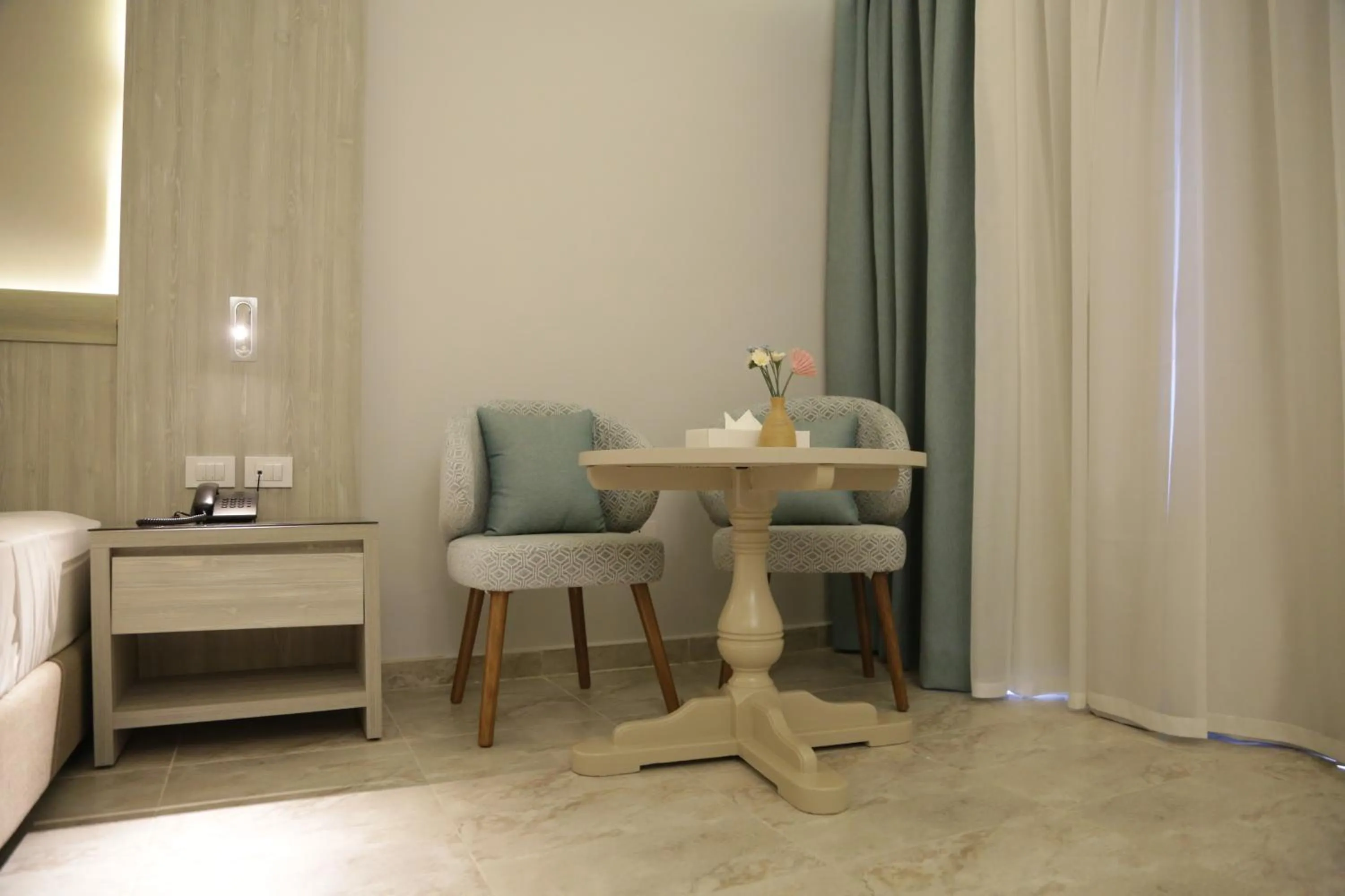 Seating area in Ali Baba Palace Resort