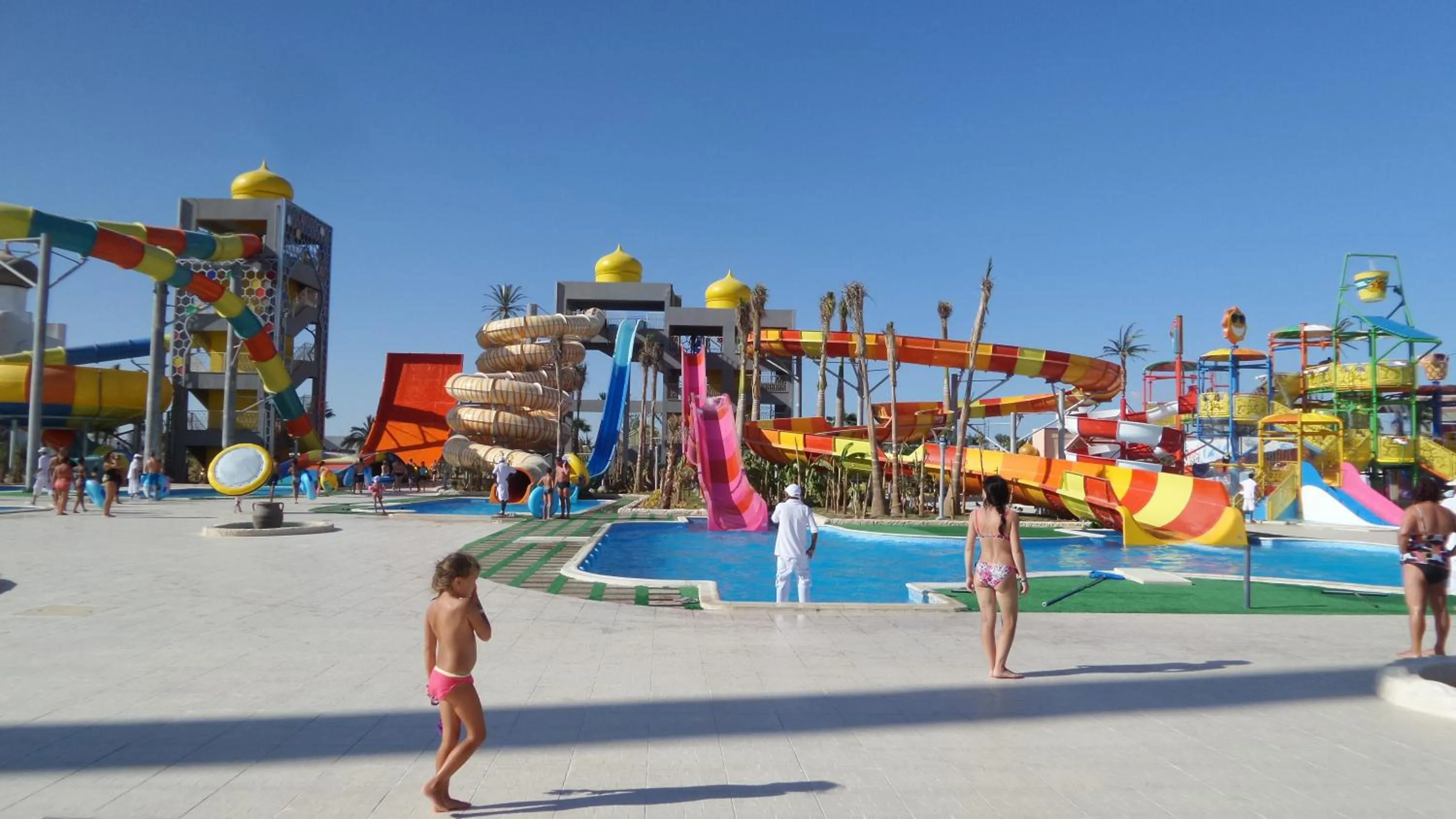 Aqua park in Ali Baba Palace Resort