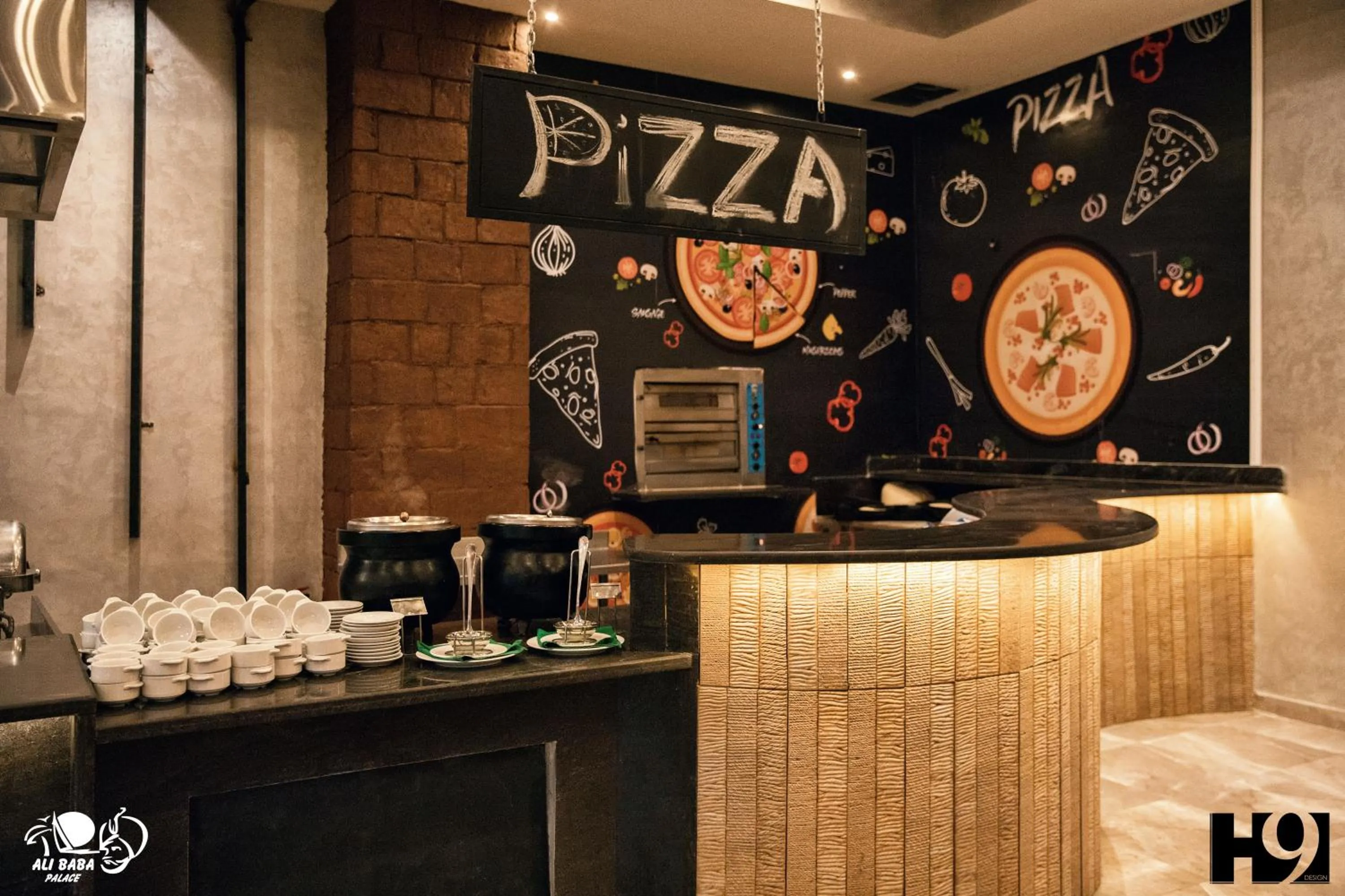 Restaurant/places to eat in Ali Baba Palace Resort