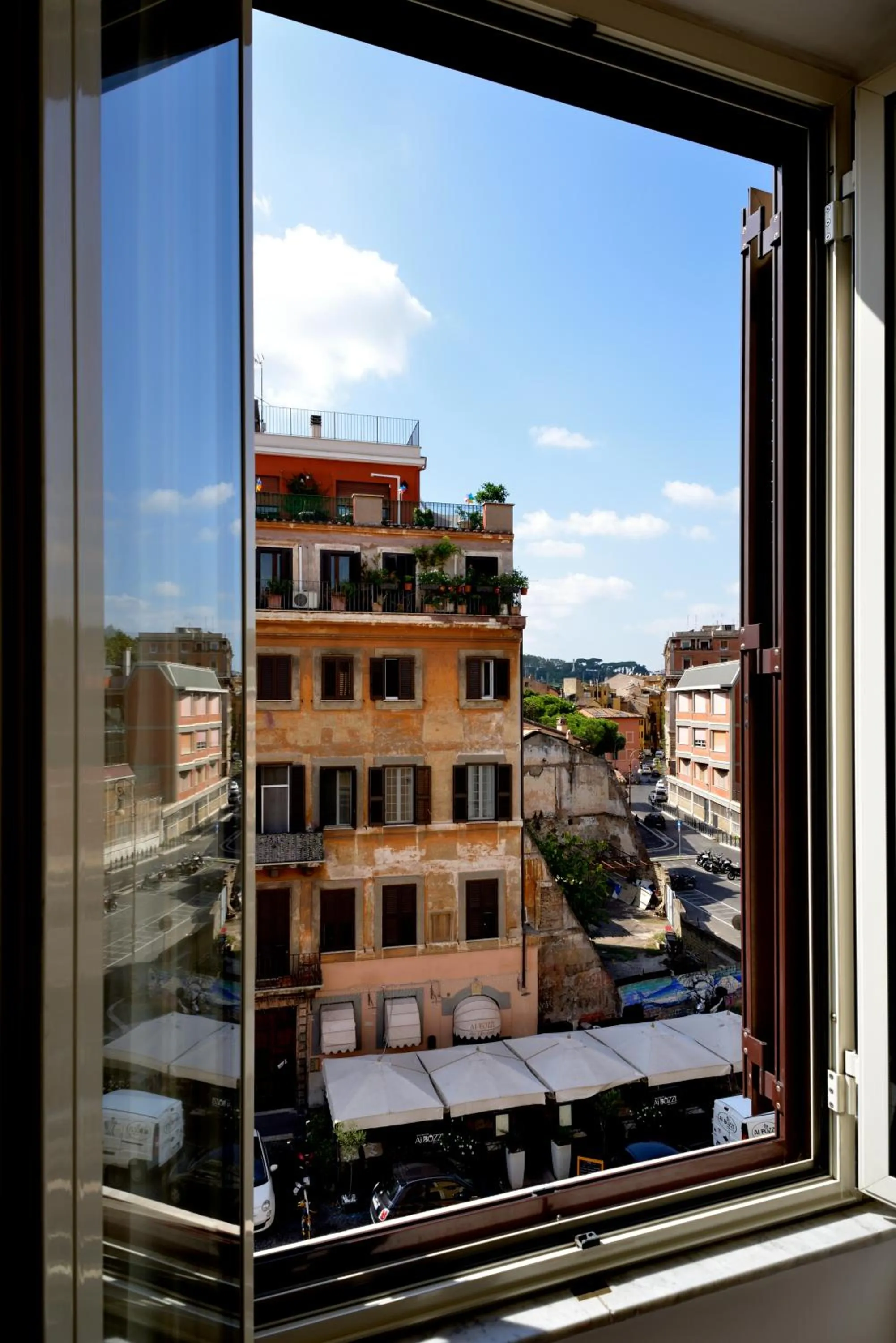 City view in Livia B&B - Trastevere
