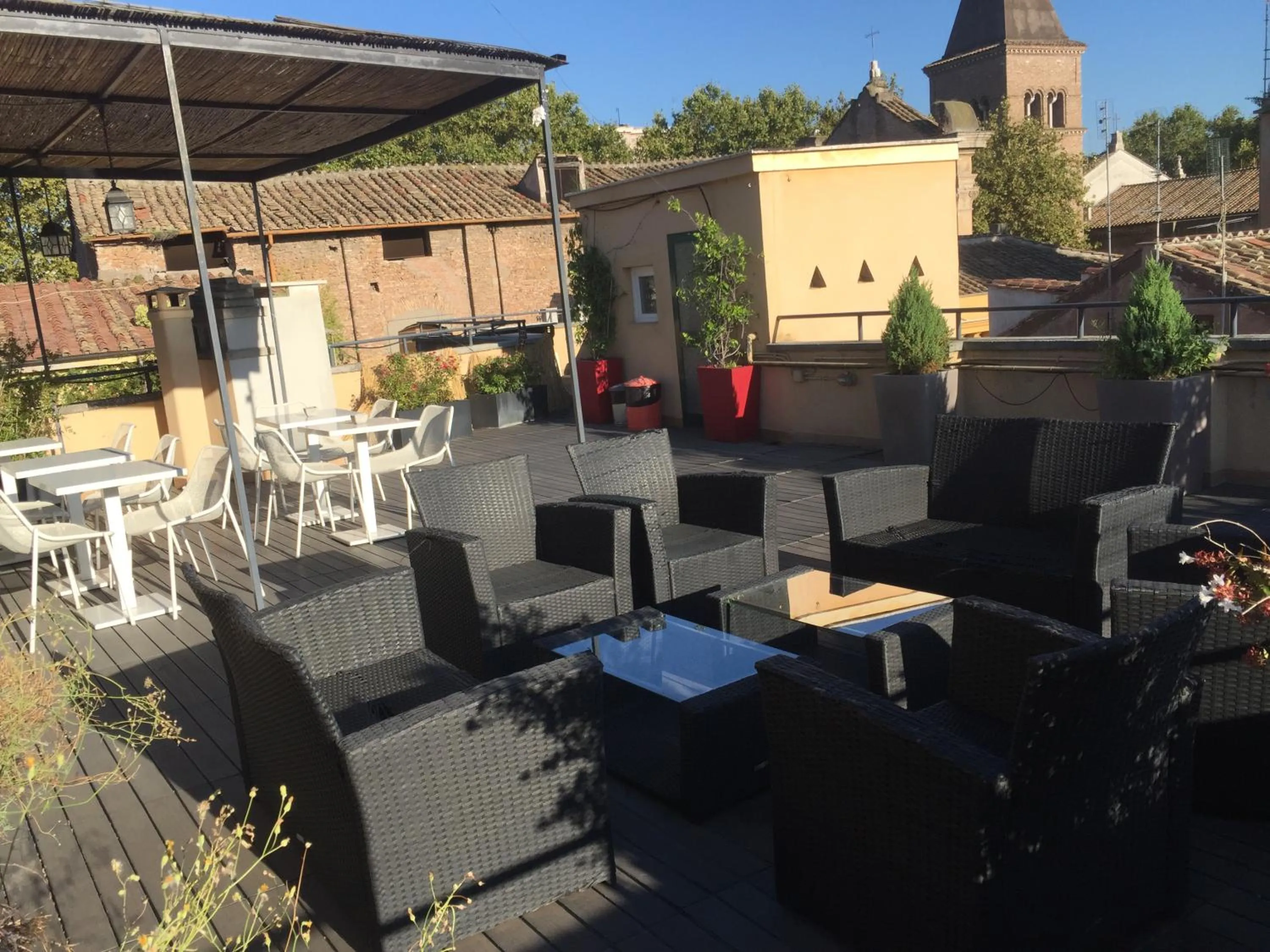 Balcony/Terrace in Livia B&B - Trastevere