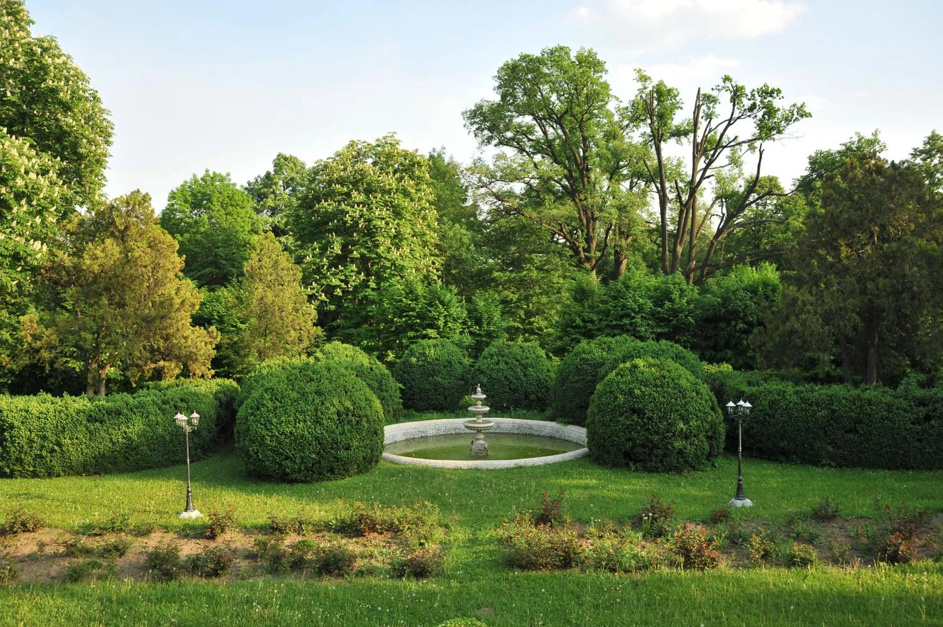 Garden in Conac Polizu