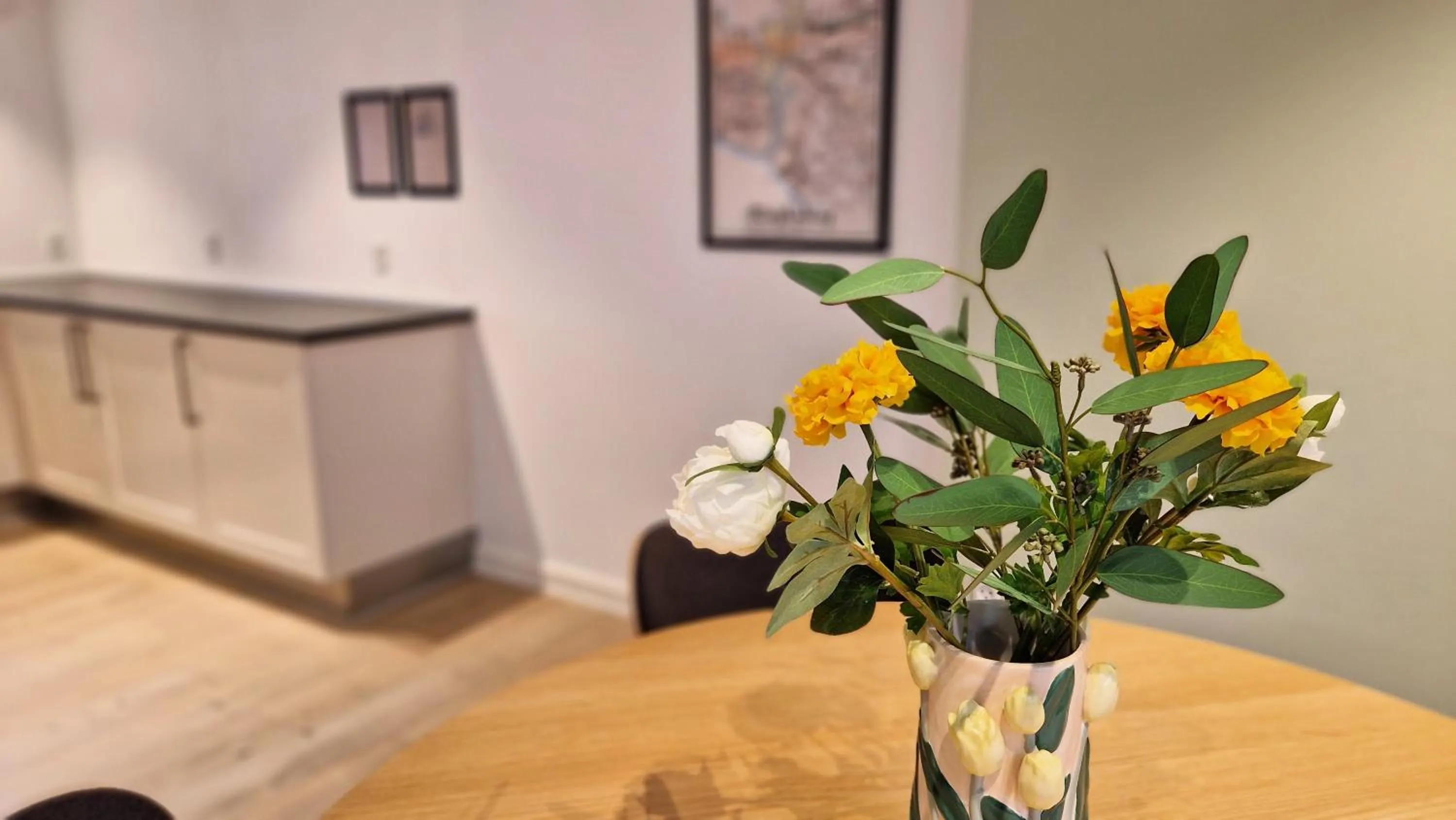 kitchen in Hotel Town Living