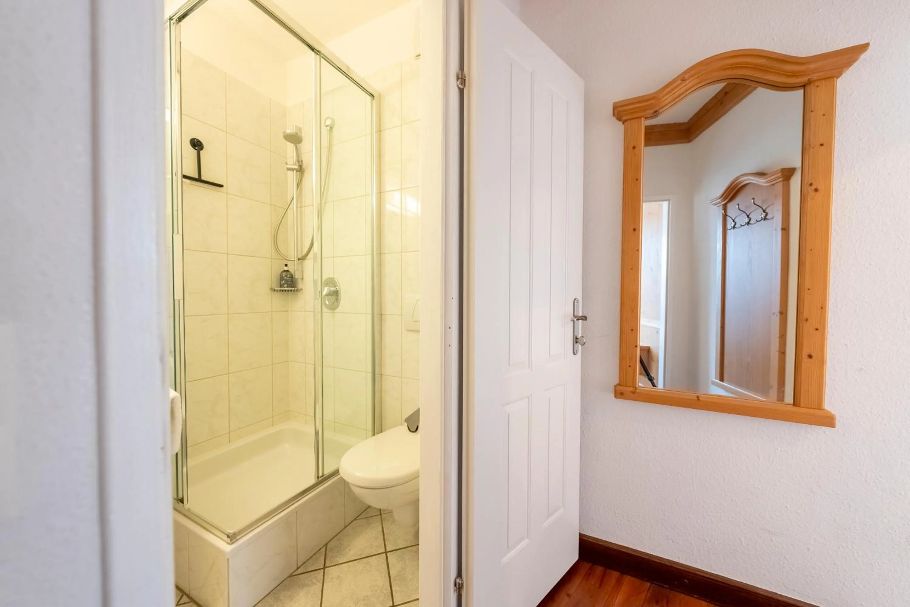 Shower in Hotel Krug