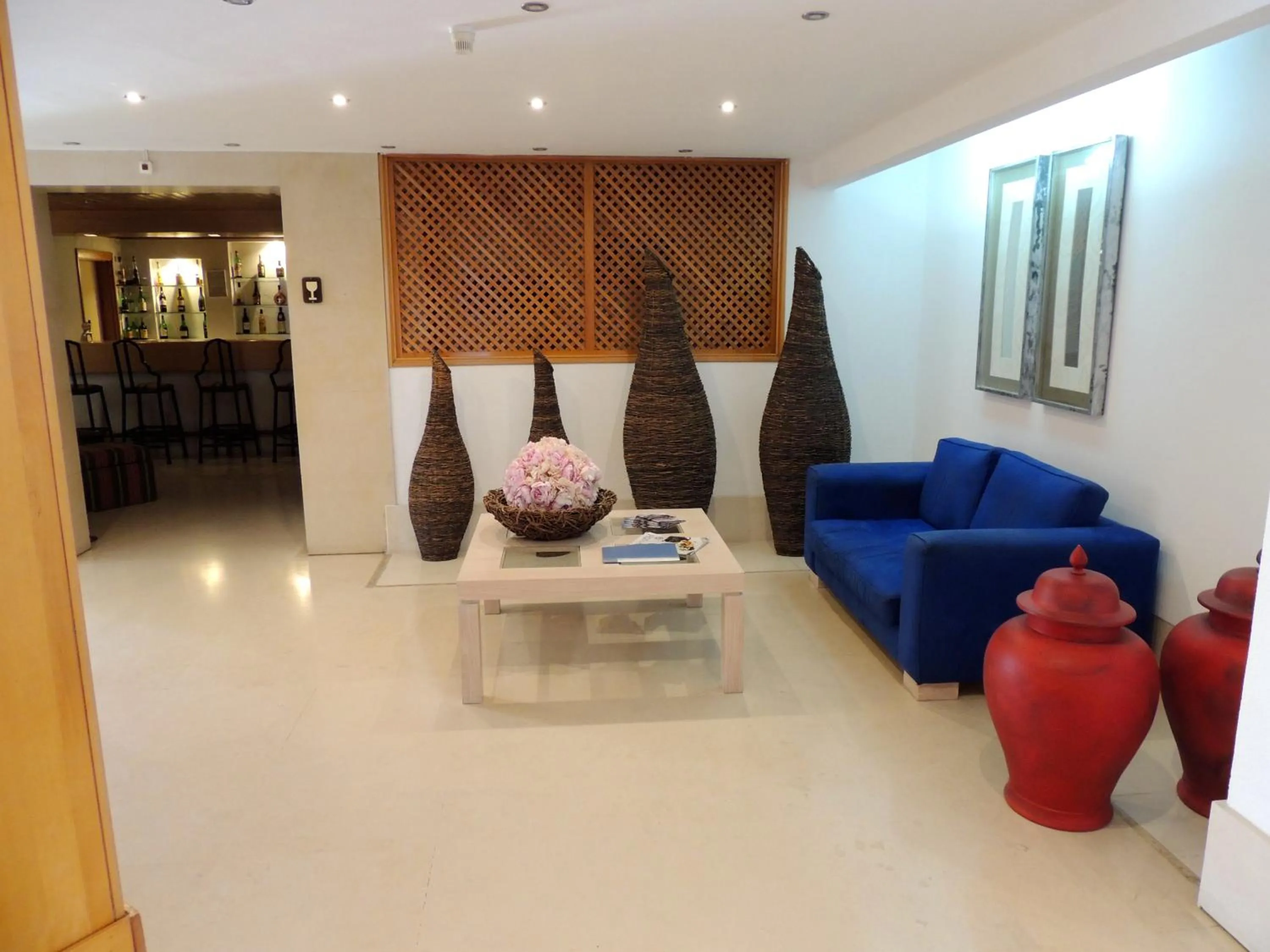 Lobby or reception in Almar Hotel Apartamento