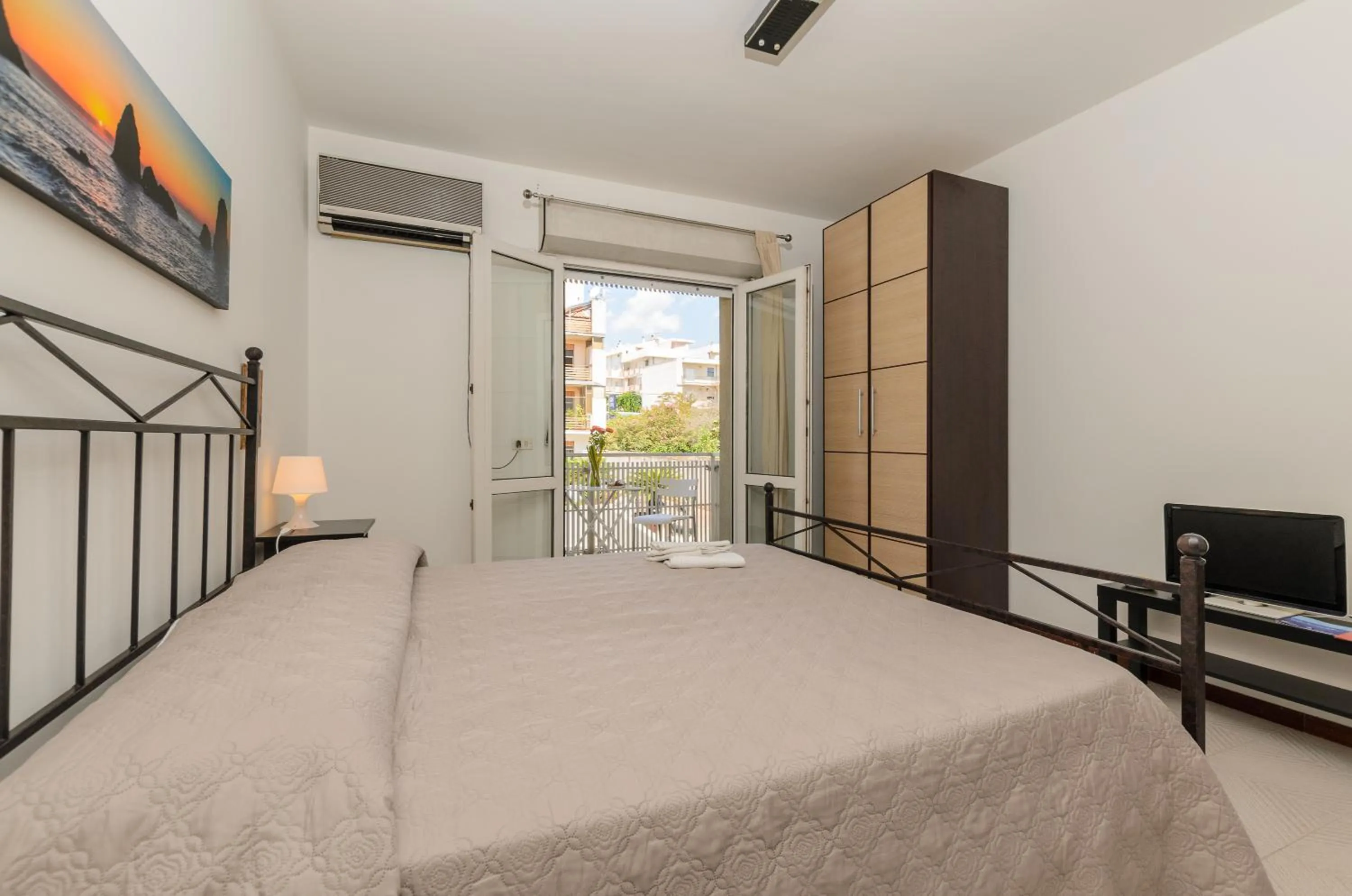 Bed in Marina D'Agrò Residence