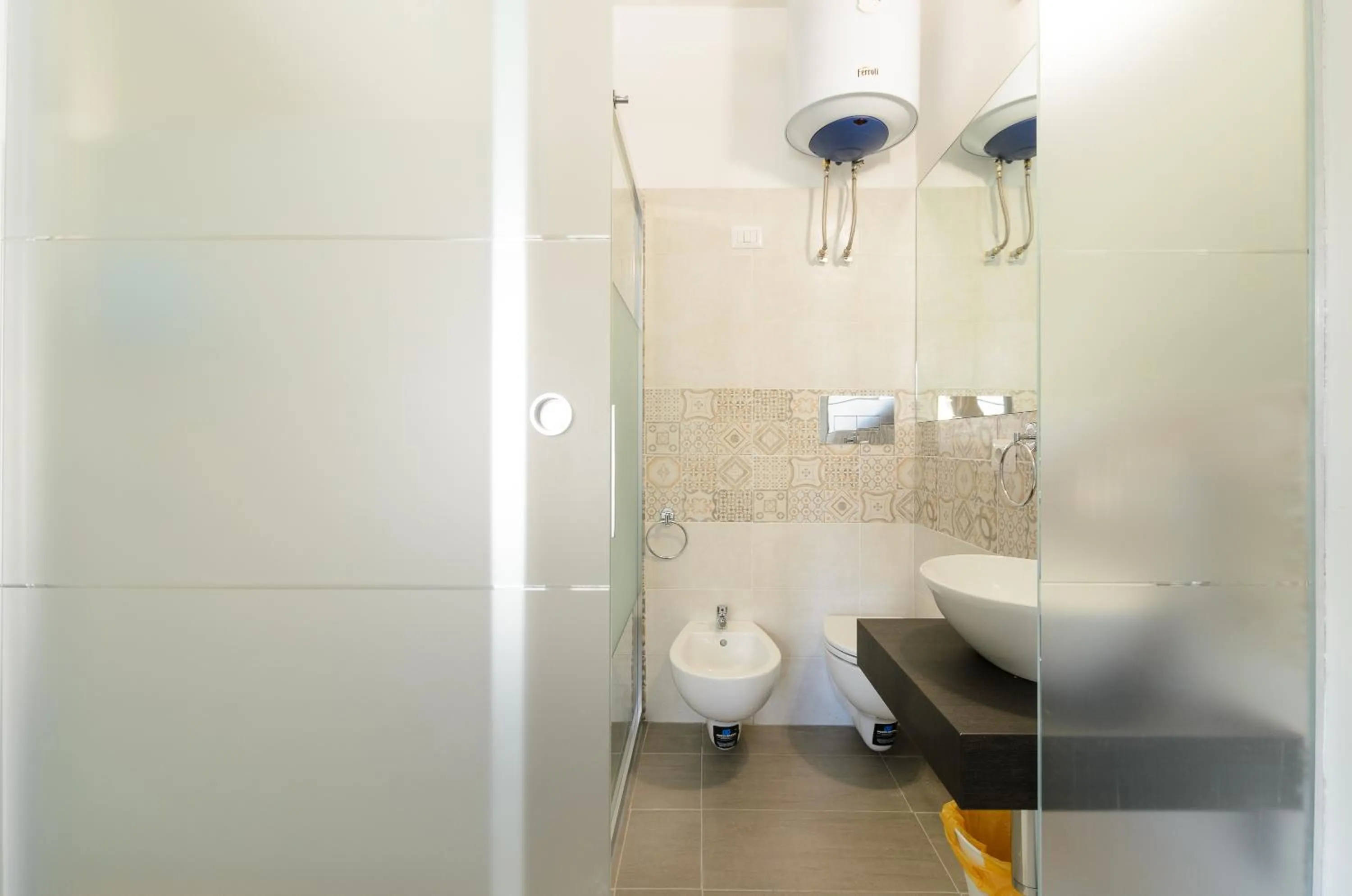 Bathroom in Marina D'Agrò Residence