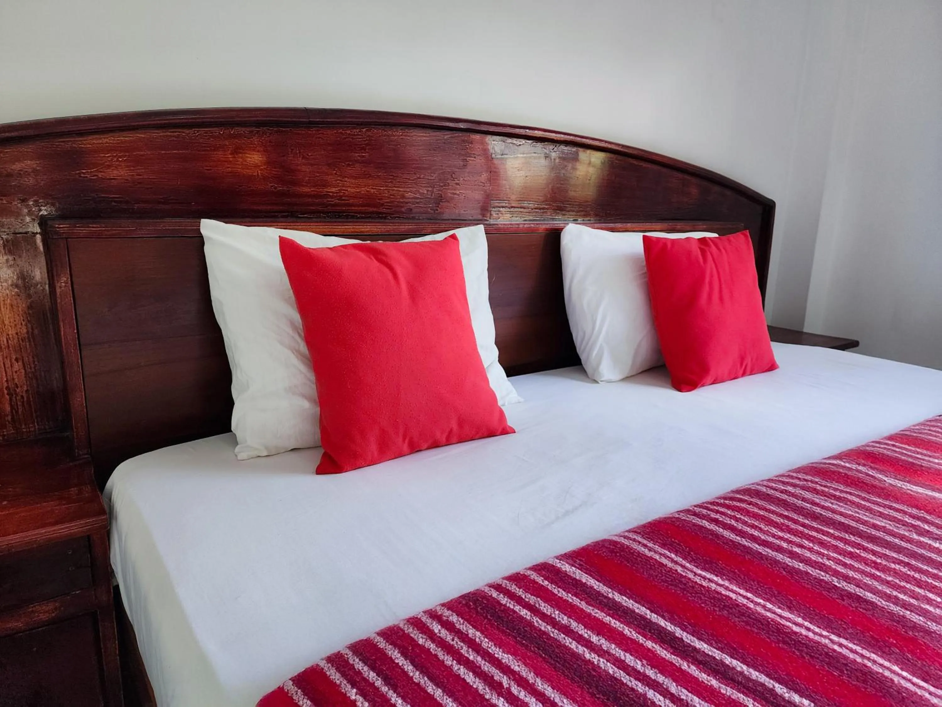 Bed in Airport Green View Resort