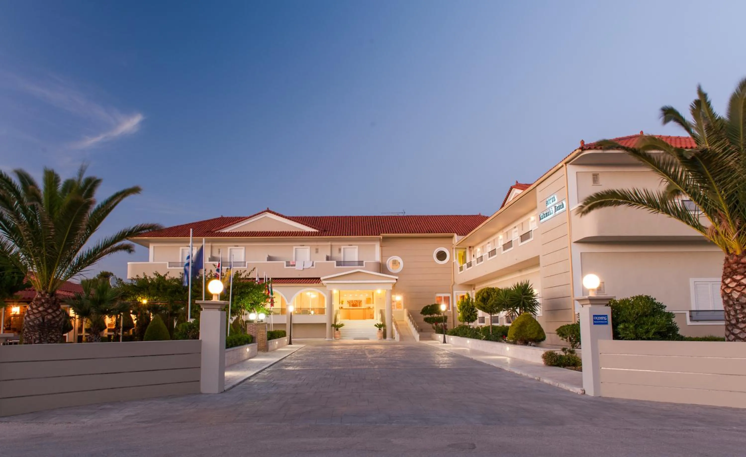 Property building in Kalamaki Beach Hotel, Zakynthos Island