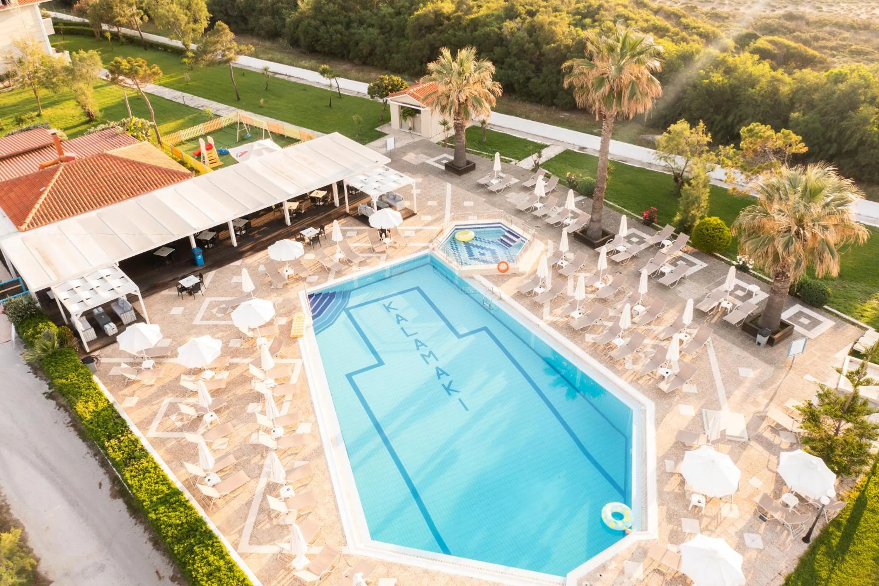 Swimming pool in Kalamaki Beach Hotel, Zakynthos Island
