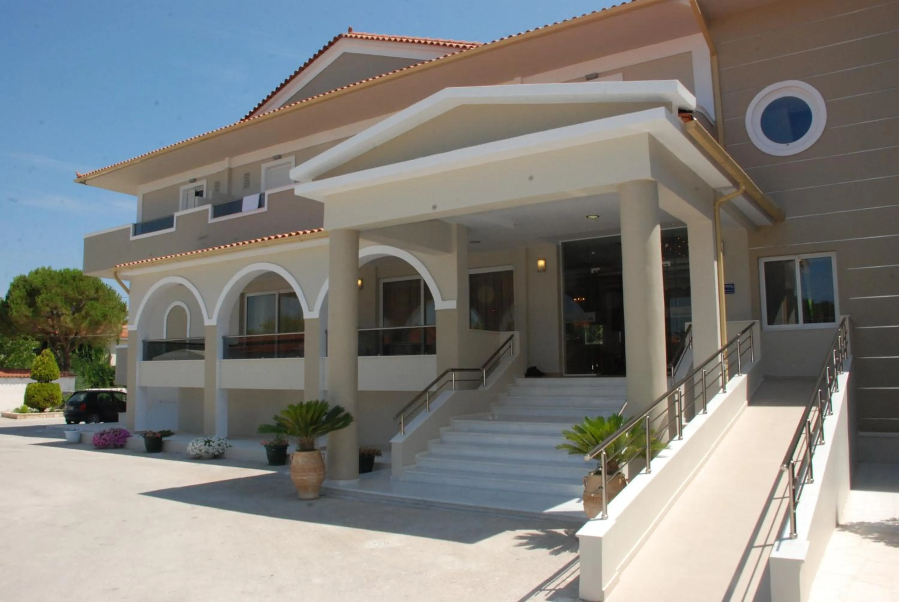 Property building in Kalamaki Beach Hotel, Zakynthos Island