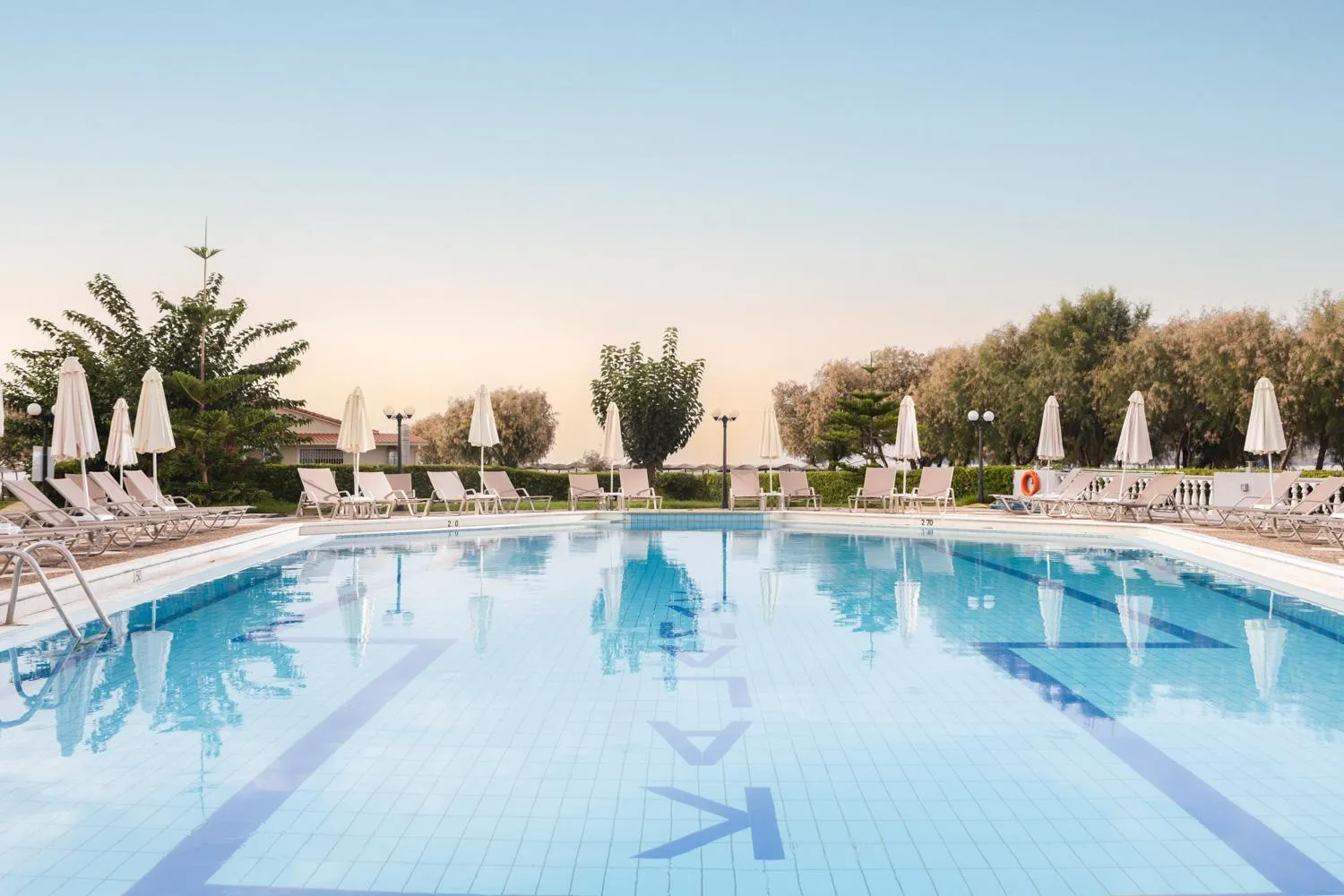 Swimming pool in Kalamaki Beach Hotel, Zakynthos Island
