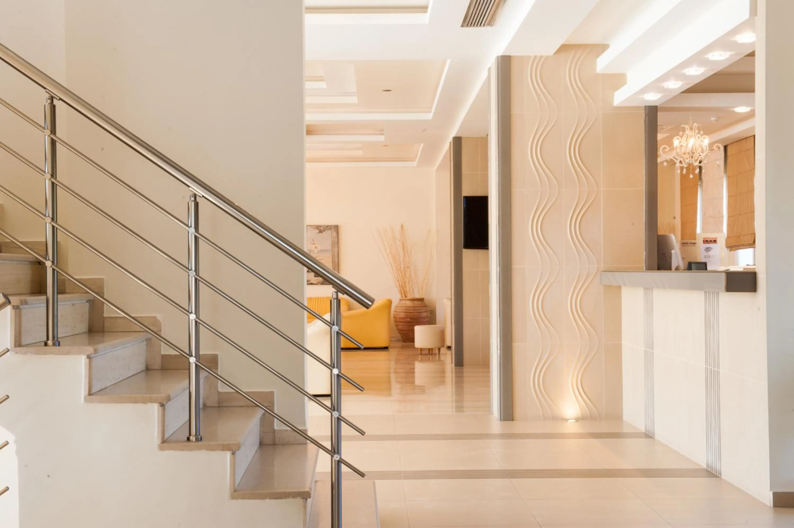 Lobby or reception in Kalamaki Beach Hotel, Zakynthos Island