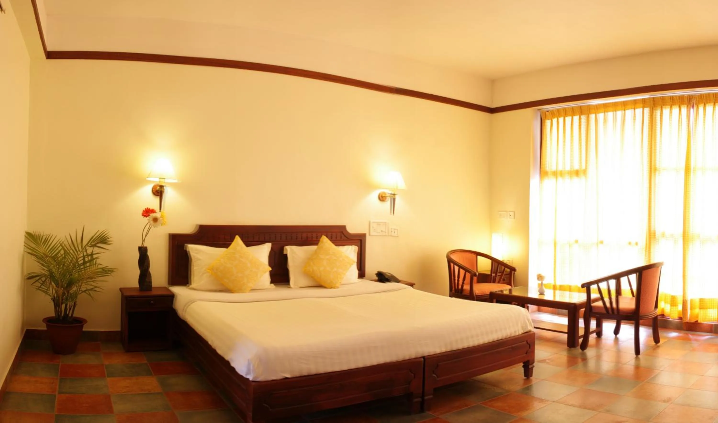 Bedroom, Bed in Ayur County Resort