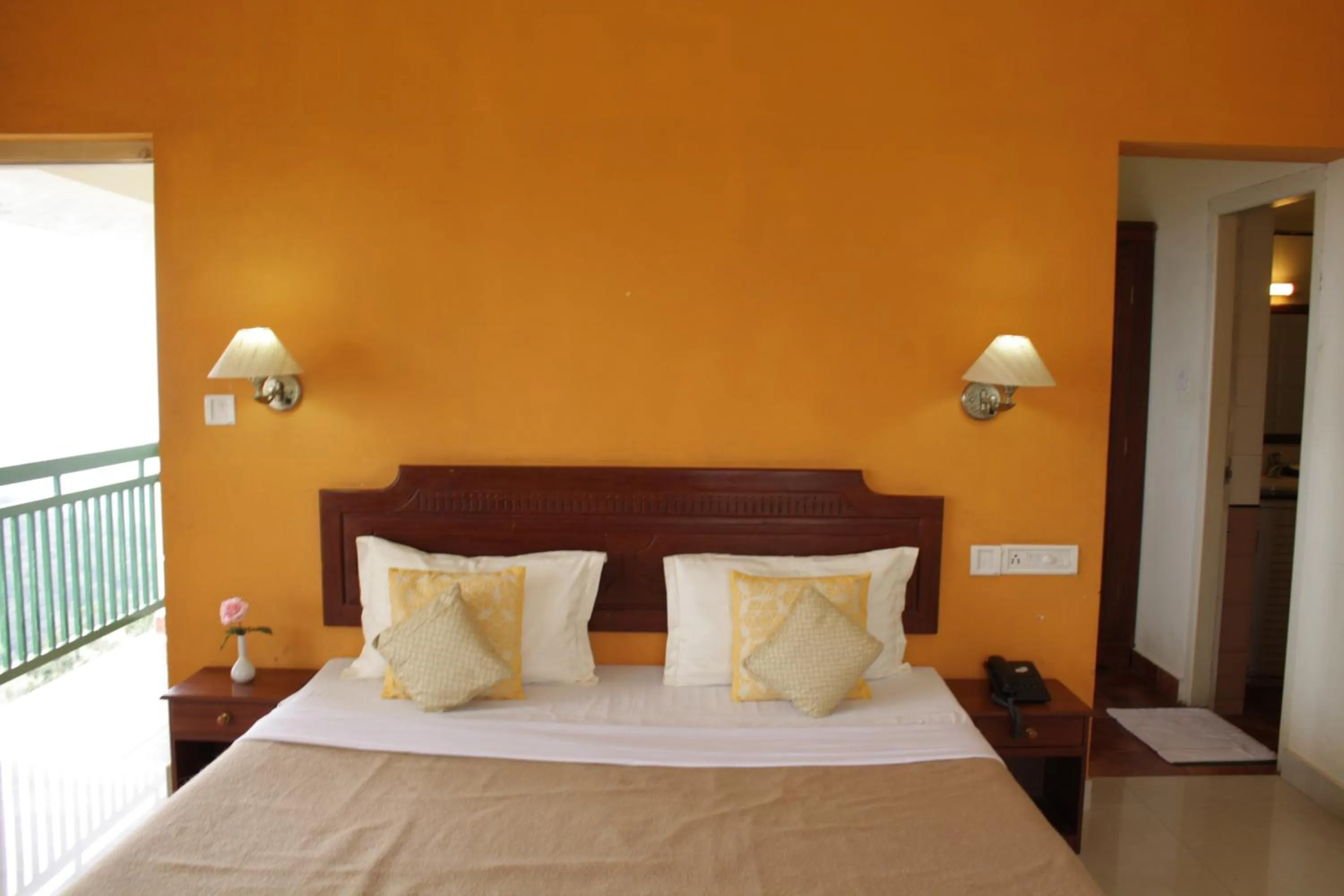 cot, Bed in Ayur County Resort