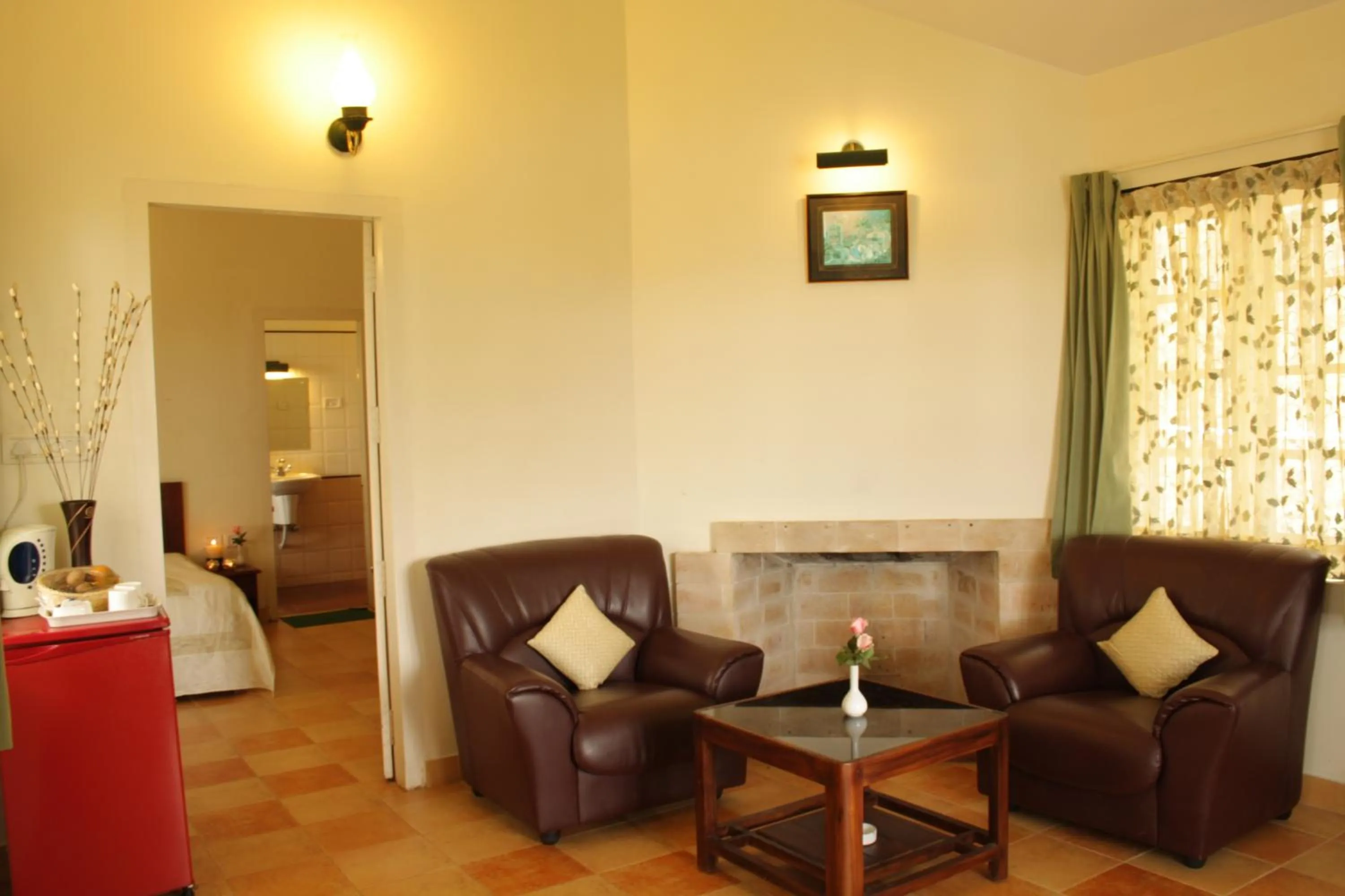 Living room in Ayur County Resort