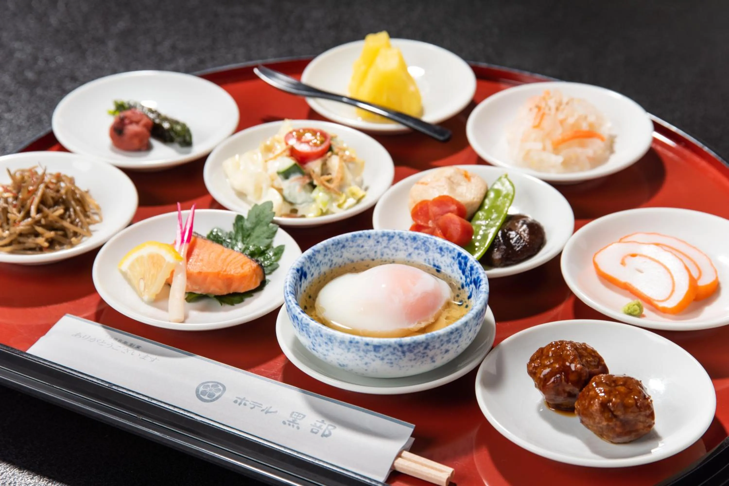 Breakfast in Hotel Kurobe