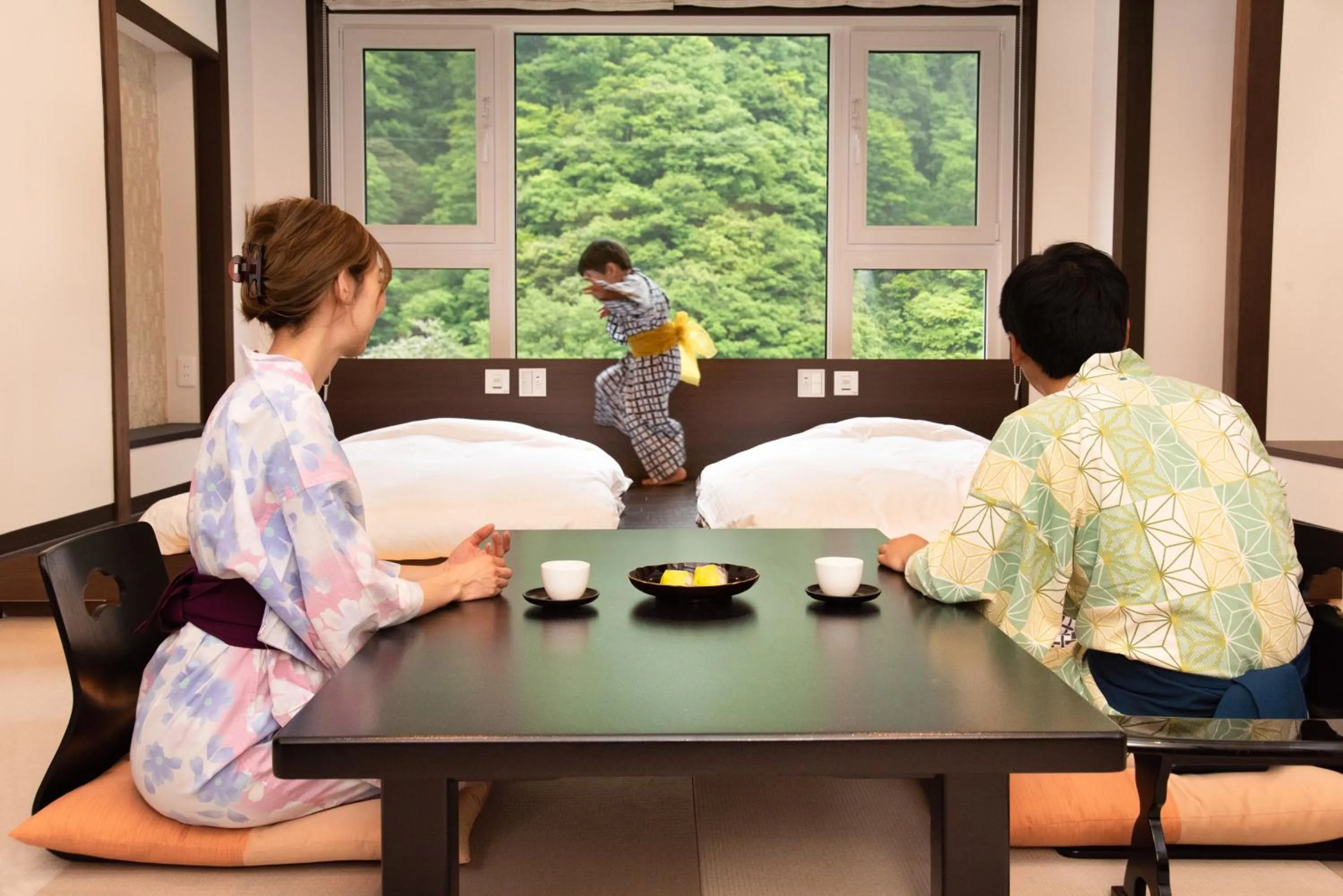 Photo of the whole room in Hotel Kurobe