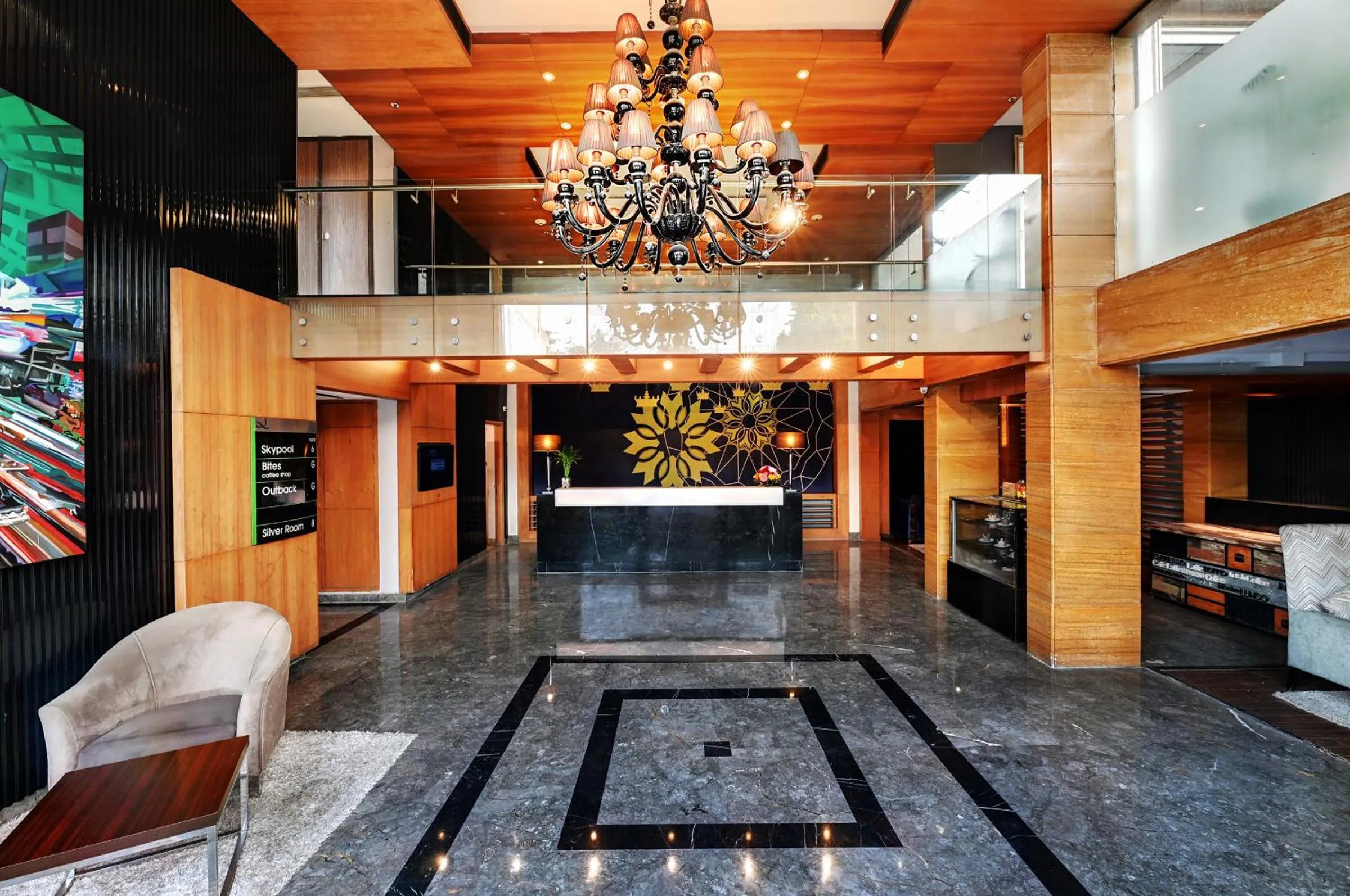 Lobby or reception in Quality Inn Gurgaon