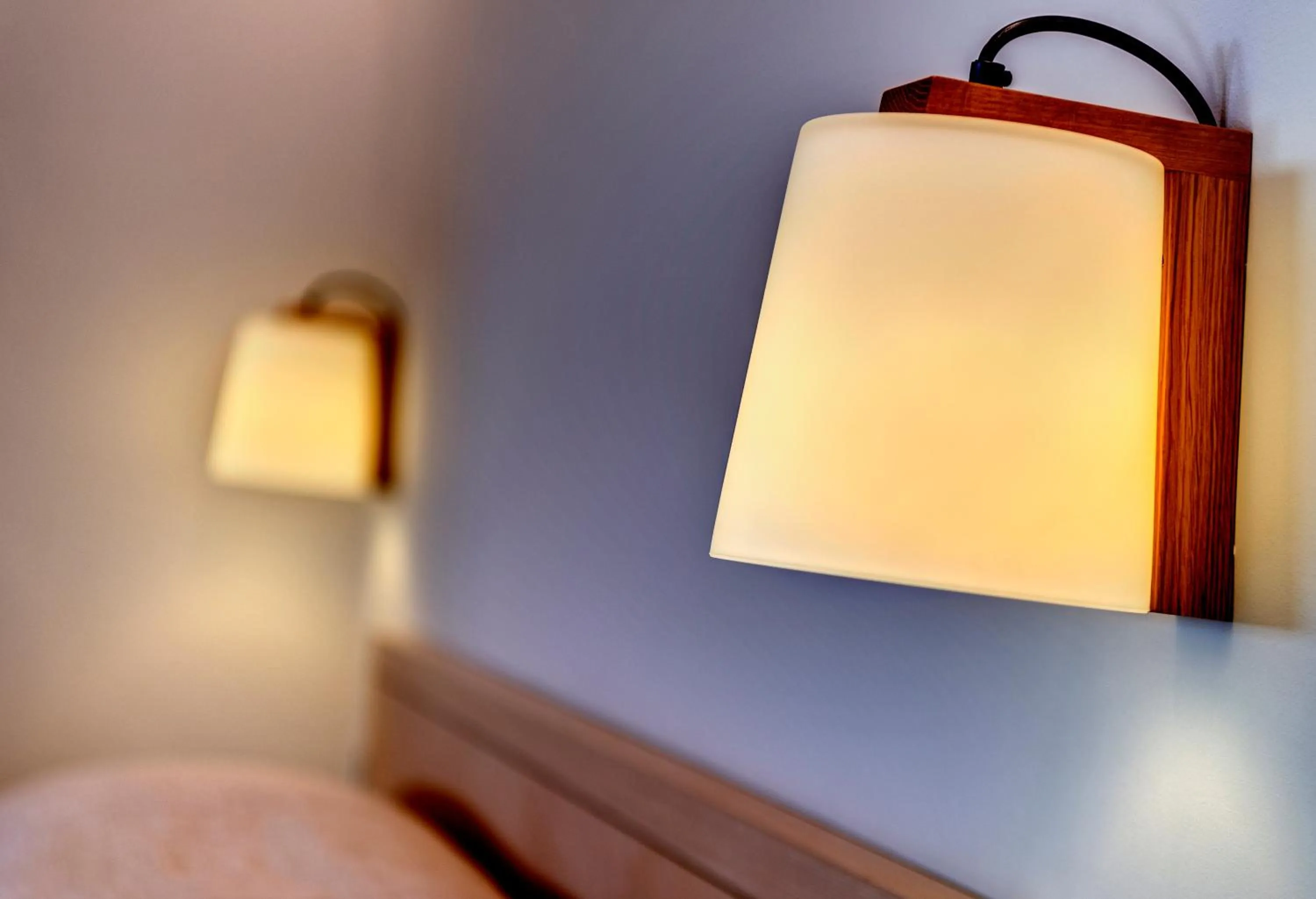 Decorative detail, Bed in Nissaki Beach Hotel