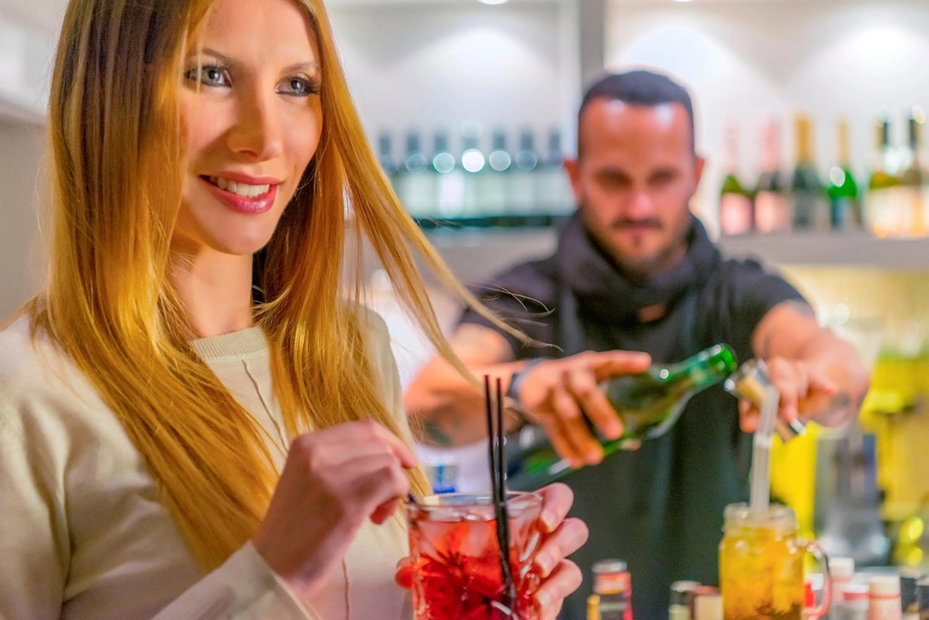 Lounge or bar in Nissaki Beach Hotel