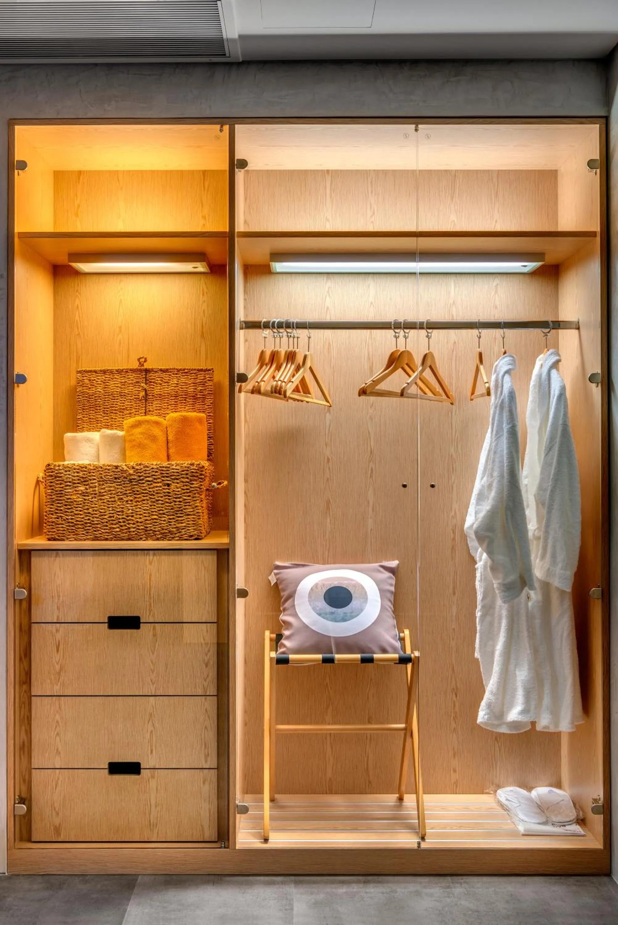 wardrobe in Nissaki Beach Hotel
