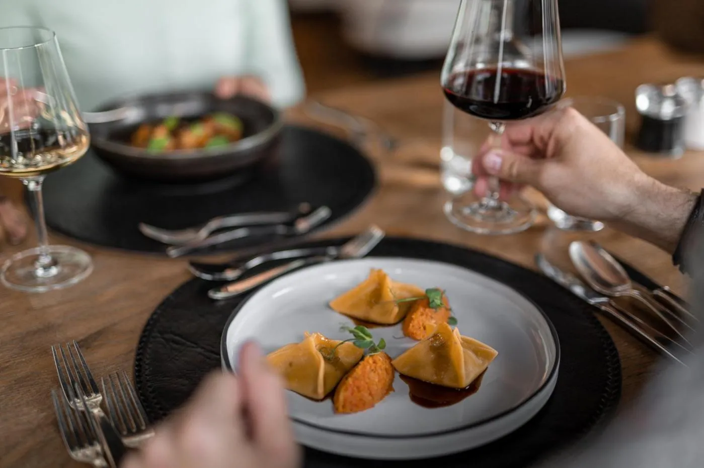 Restaurant/places to eat in Hotel Traminerhof