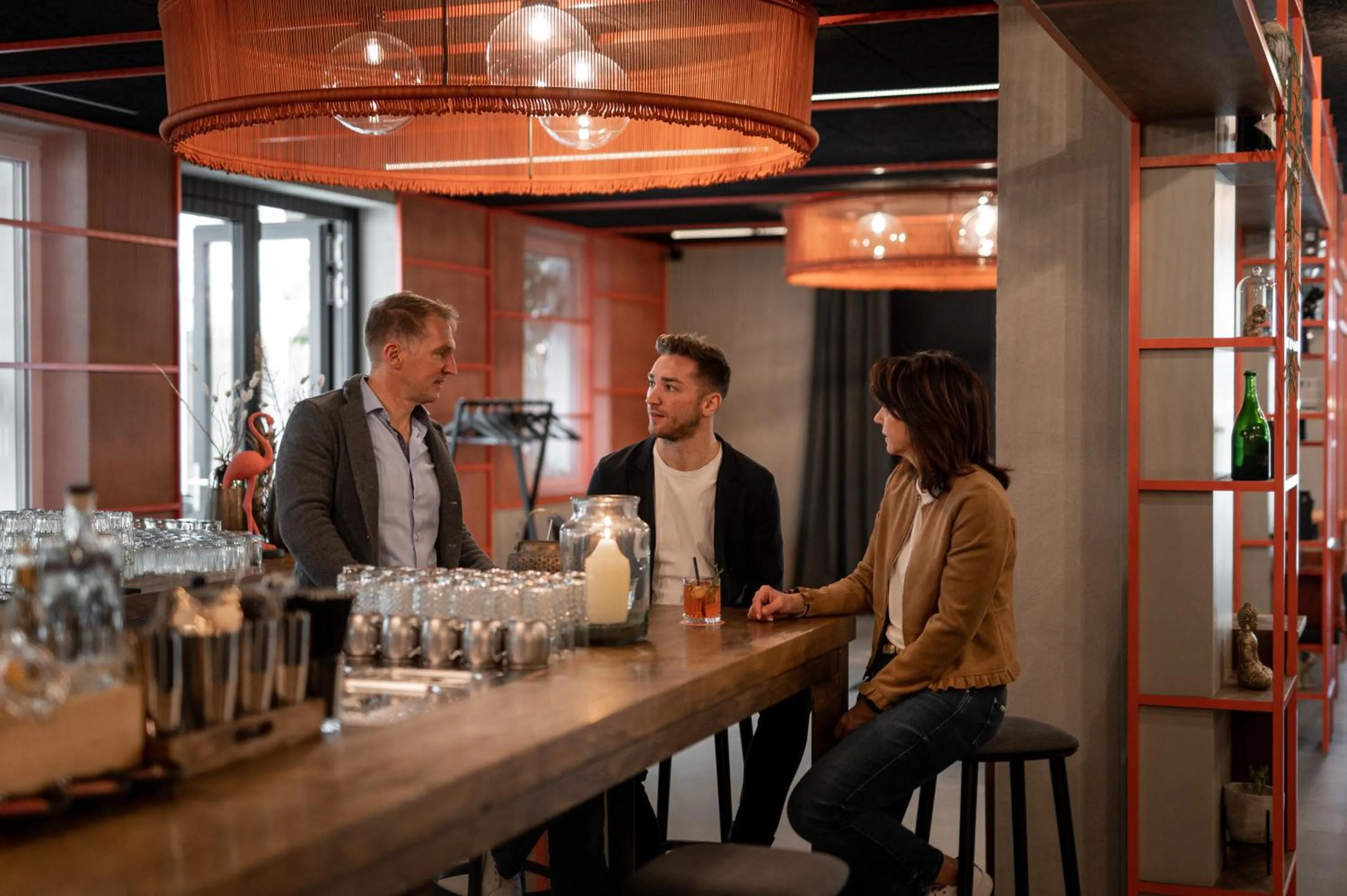 Lounge or bar in Hotel Traminerhof