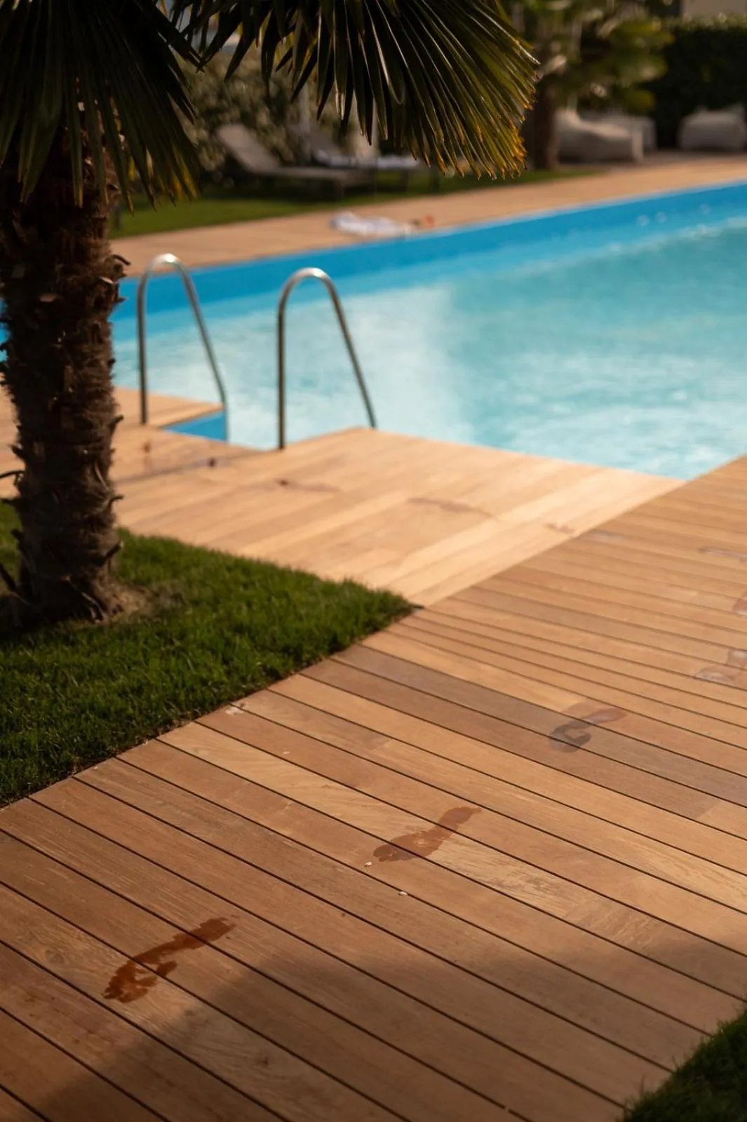Swimming pool in Hotel Traminerhof